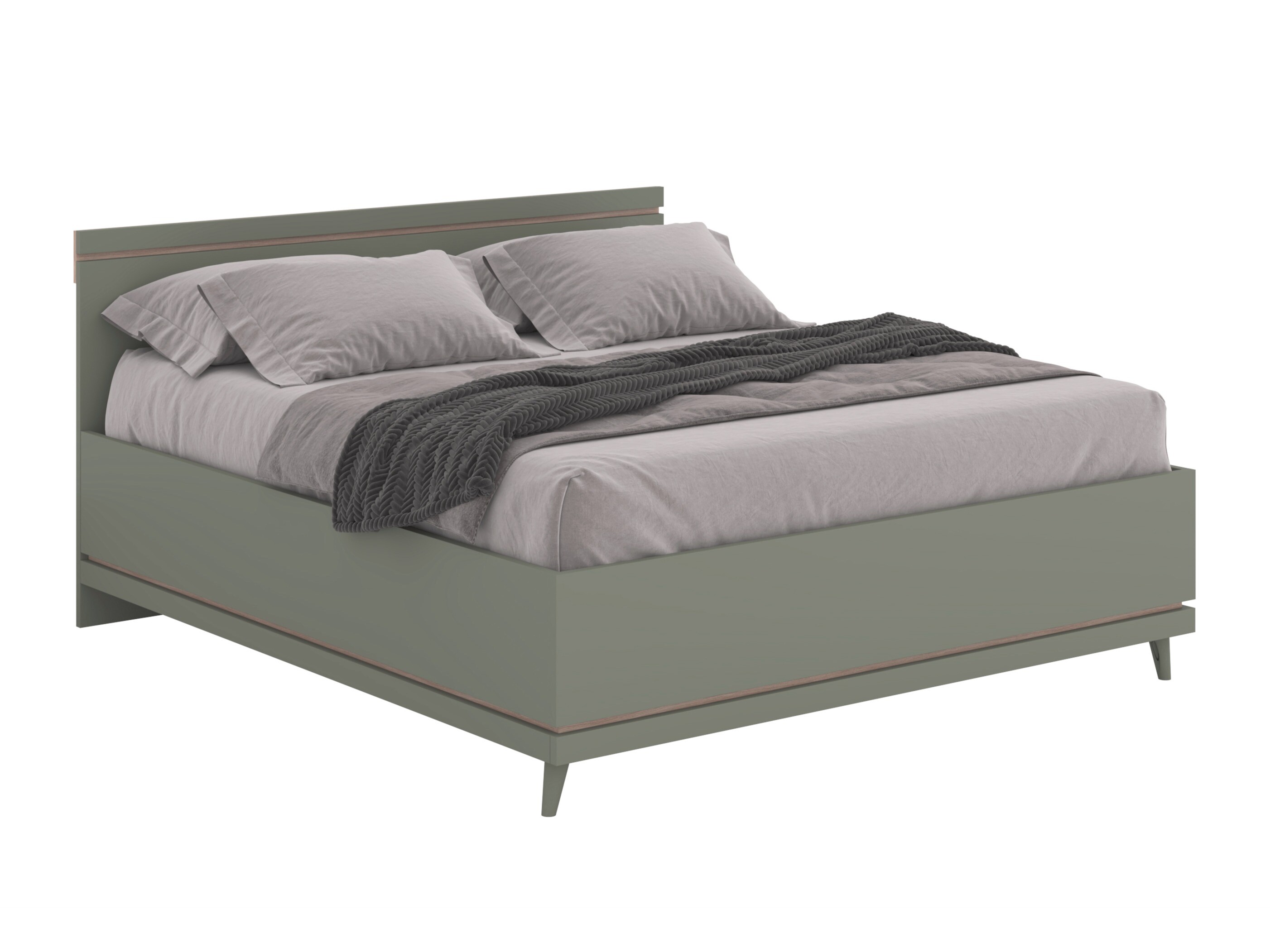 Lit Fertalu 107 (Vert + Chêne)
