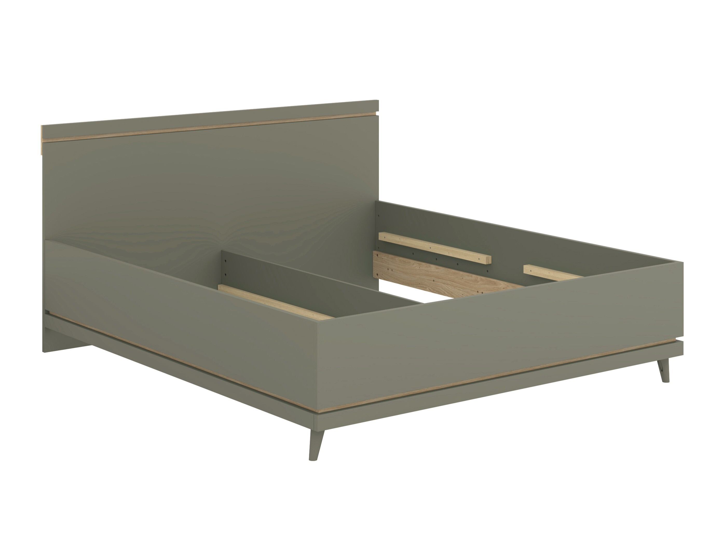 Lit Fertalu 107 (Vert + Chêne)