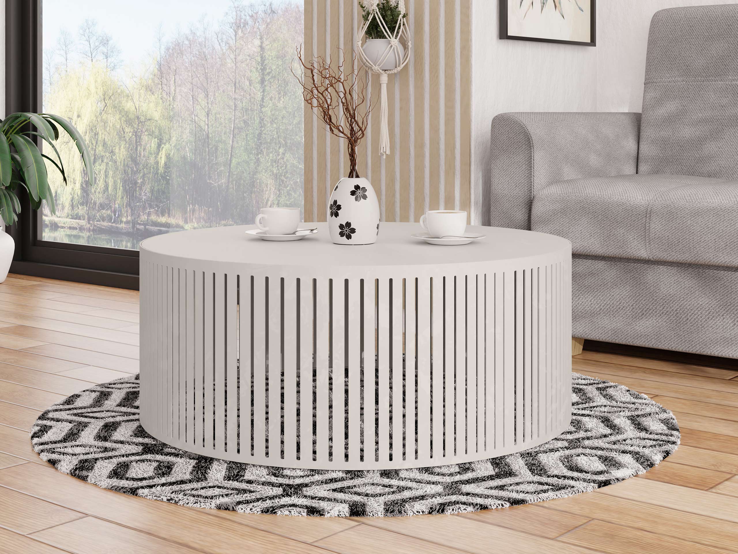 Table basse Prunis (Cachemire)