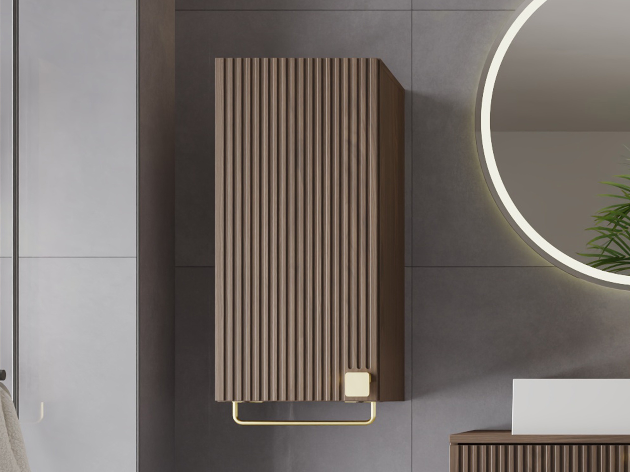 Armoire de salle de bain murale Gratal