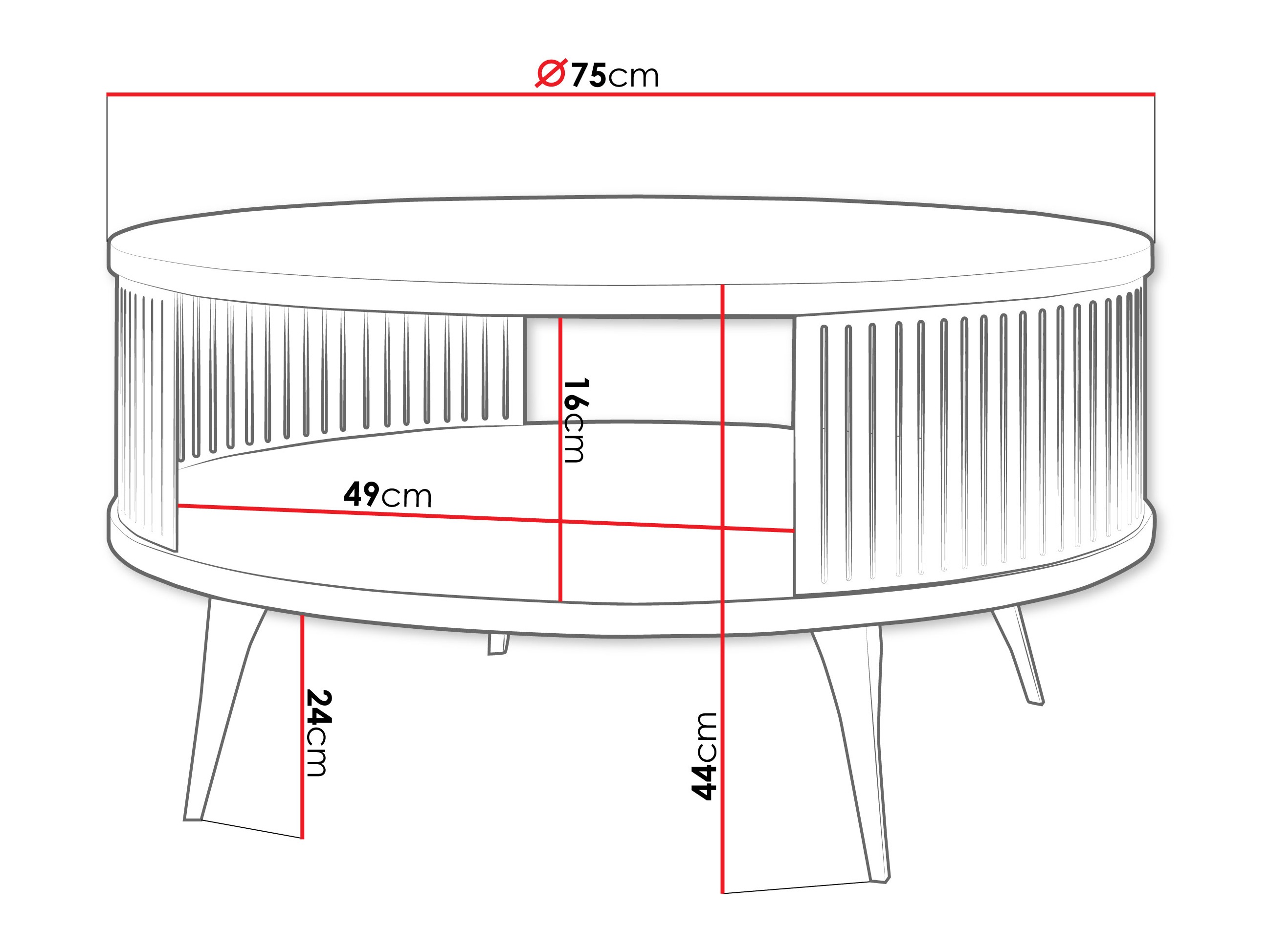 Table basse Vitum VI