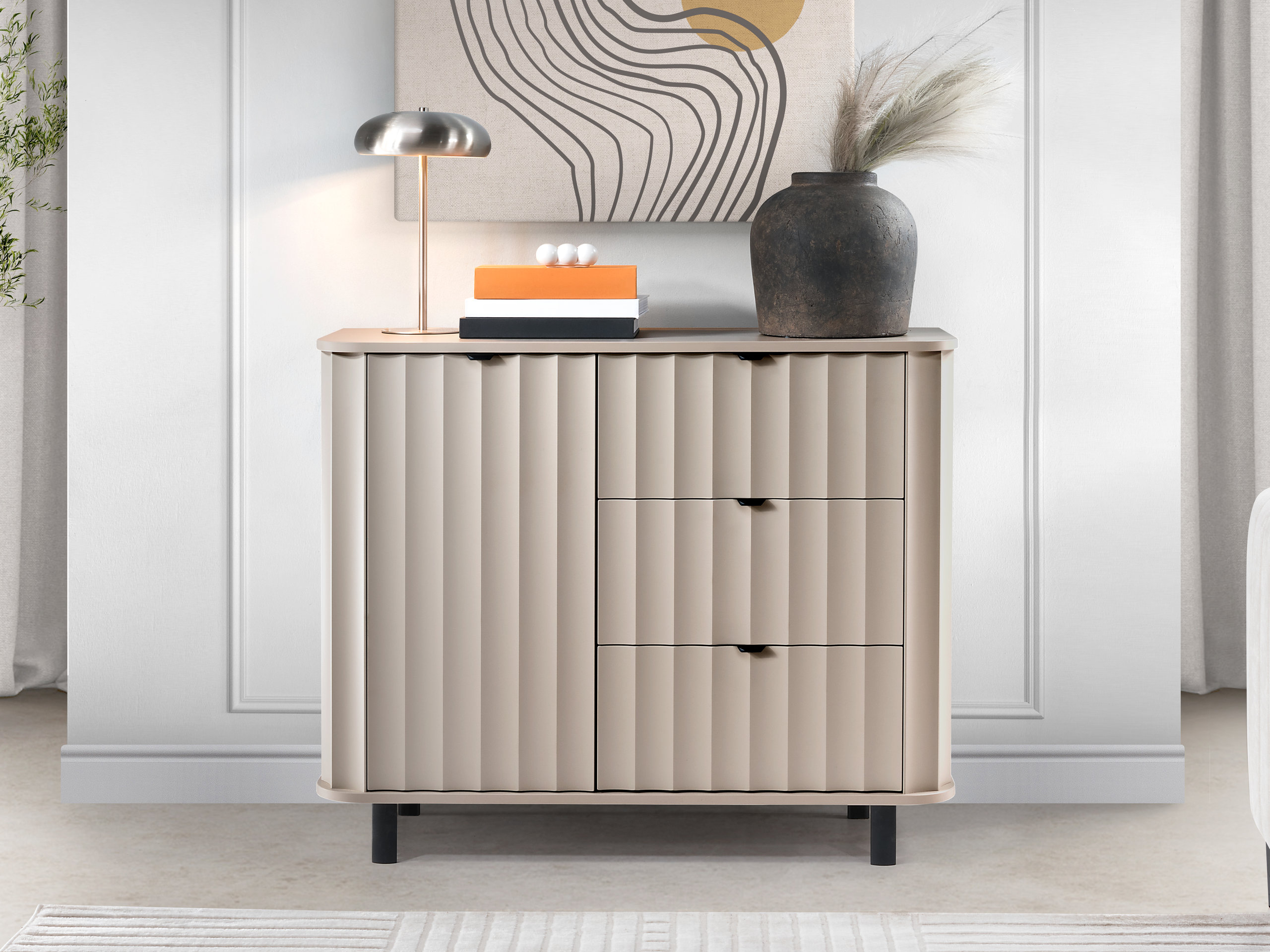 Commode Larala 102 (Beige gris)