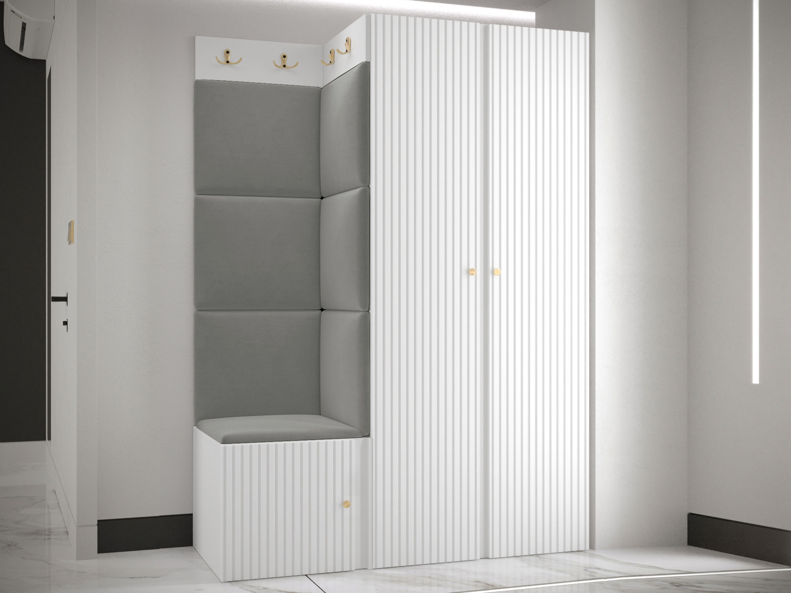 Meuble d'entrée Hartford 387 (Polo 894)