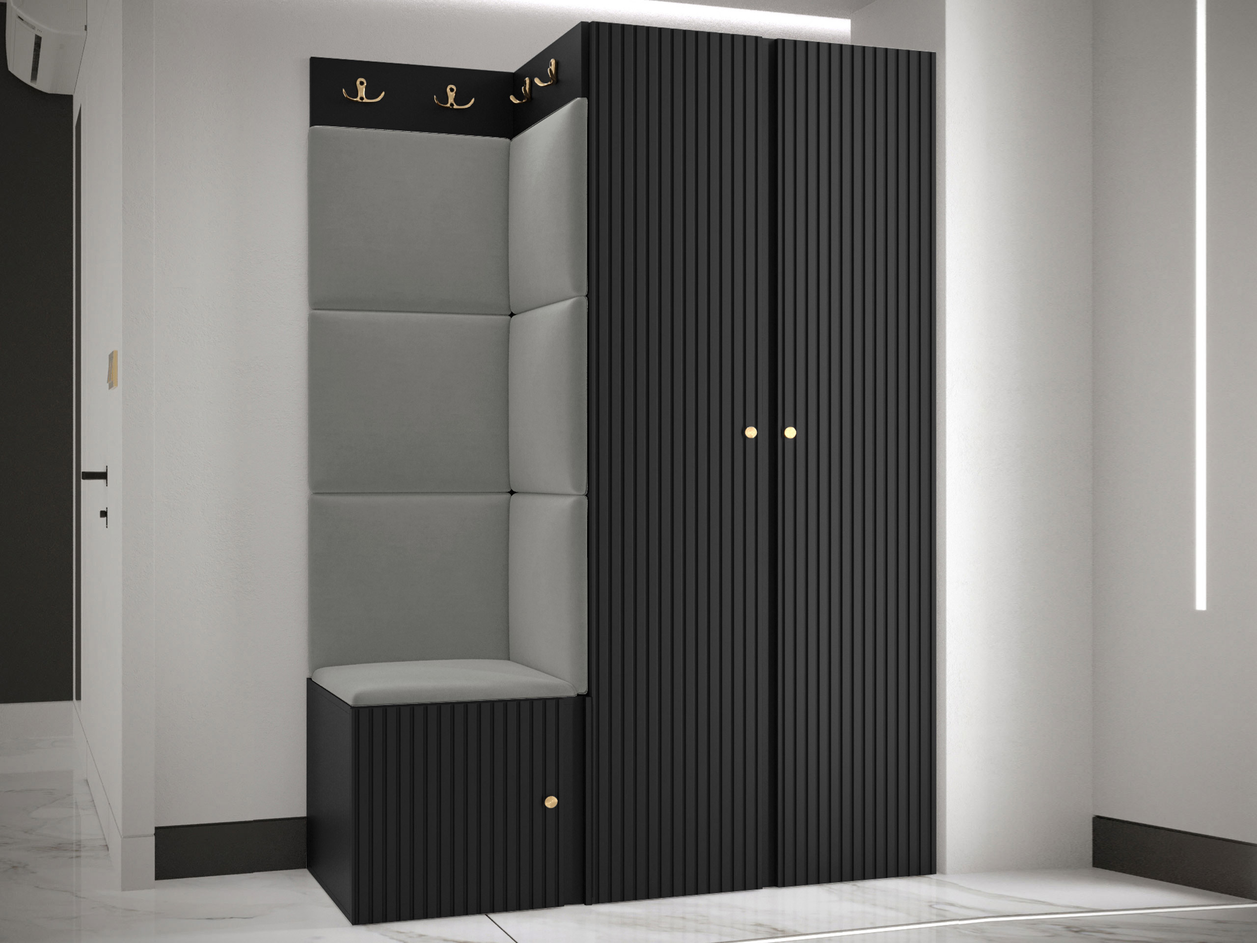Meuble d'entrée Hartford 387 (Polo 894)
