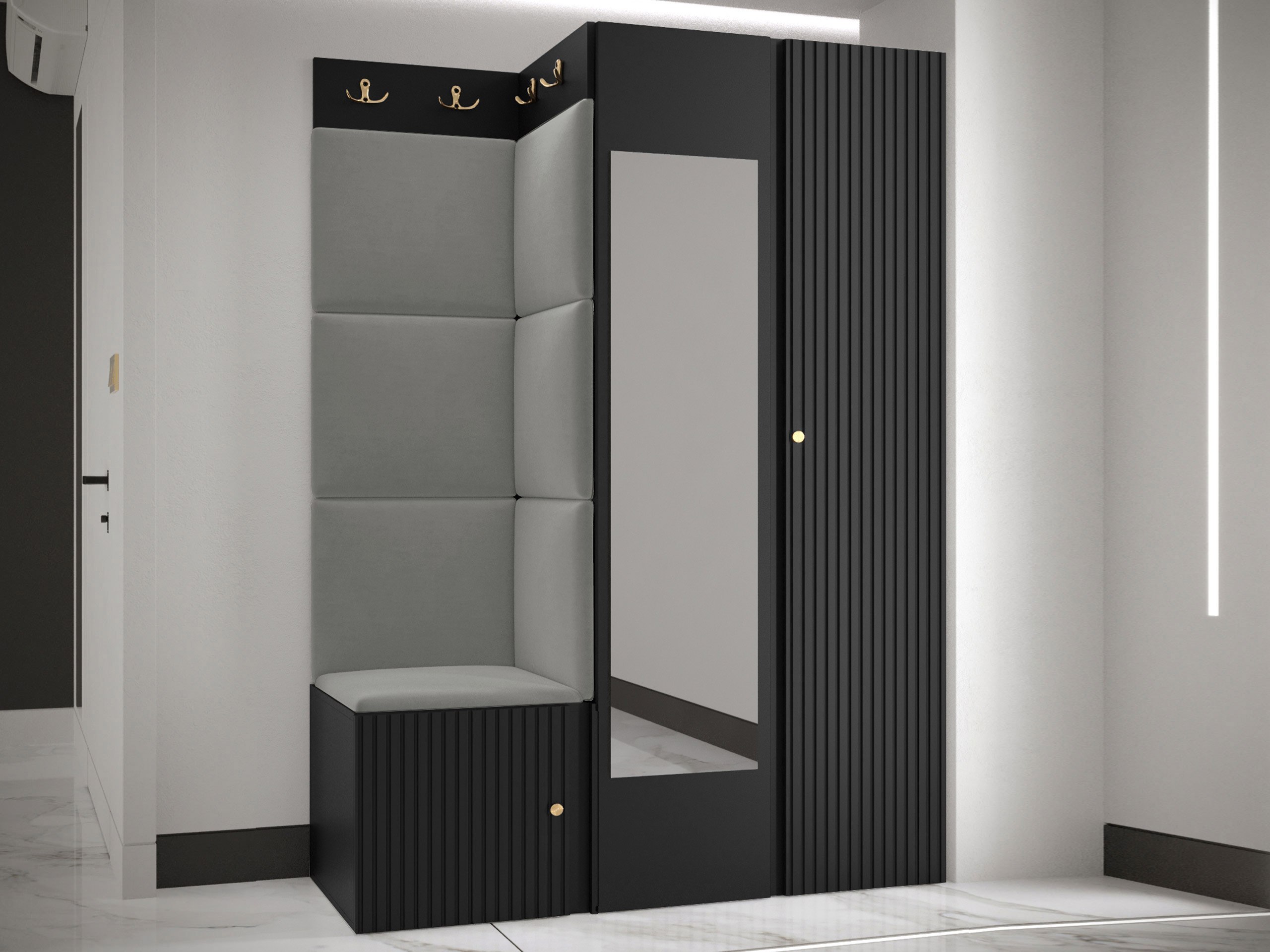 Meuble d'entrée Hartford 388 (Polo 894)