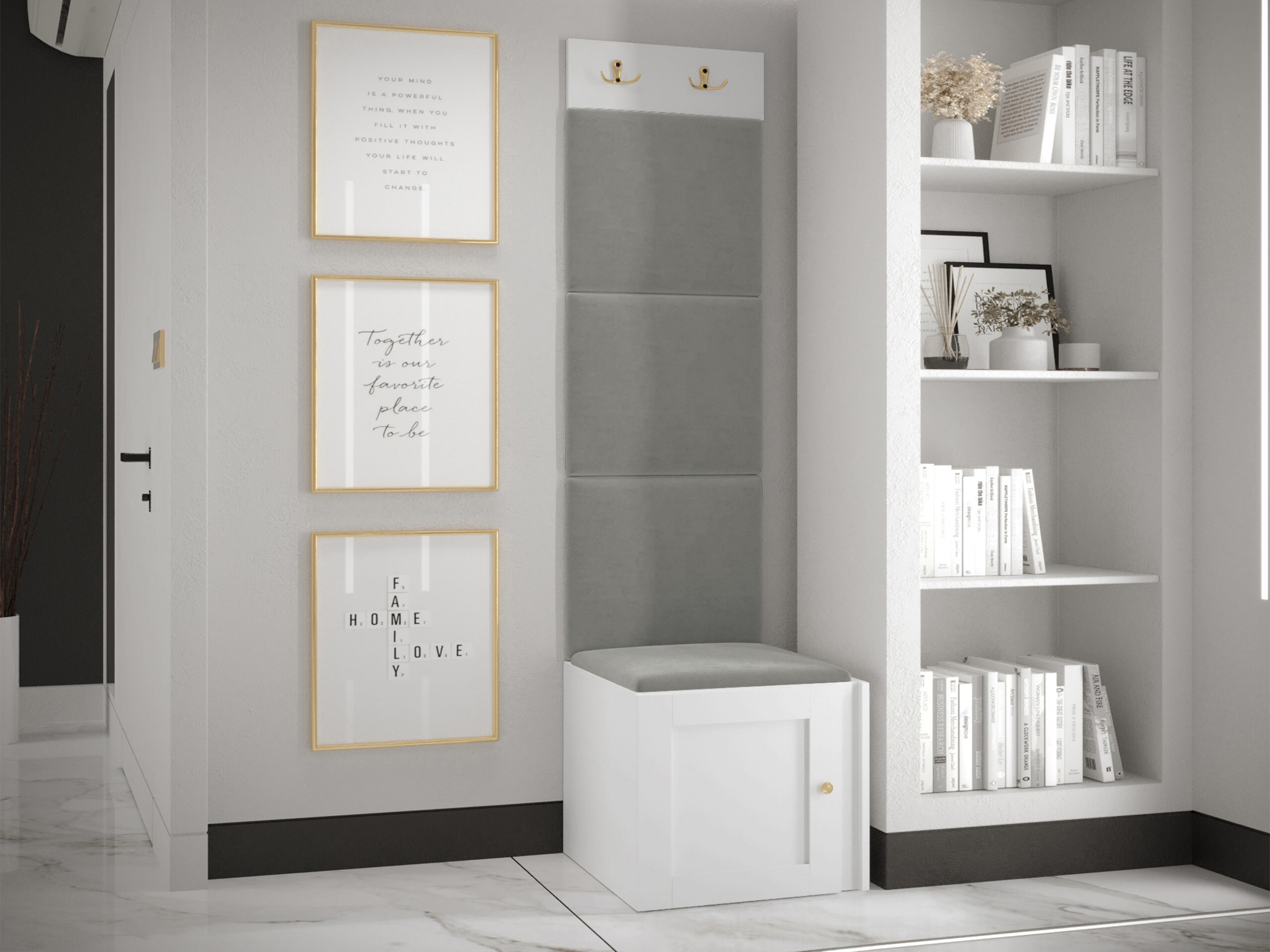 Meuble d'entrée Hartford 378 (Polo 894)