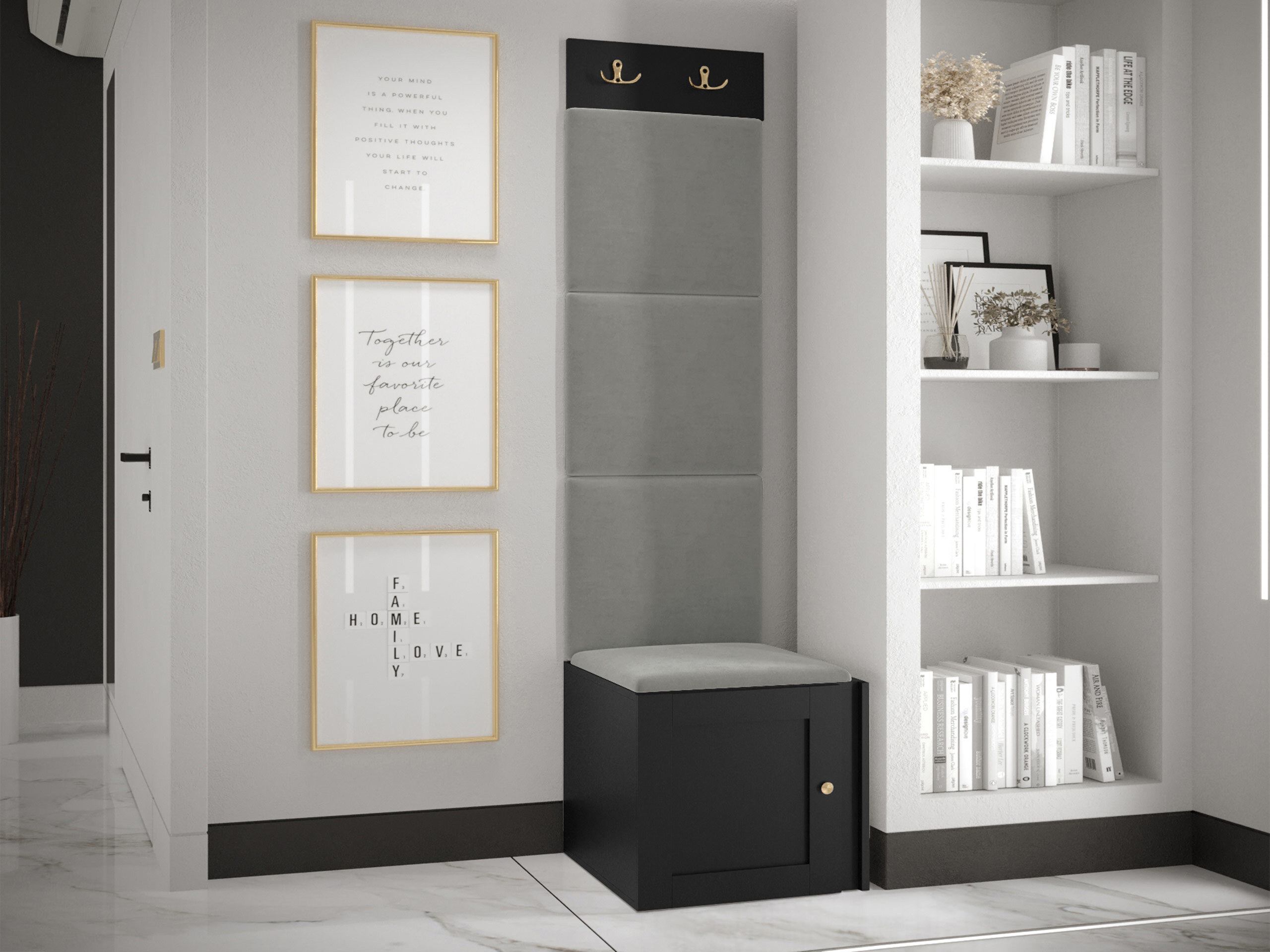 Meuble d'entrée Hartford 378 (Polo 894)