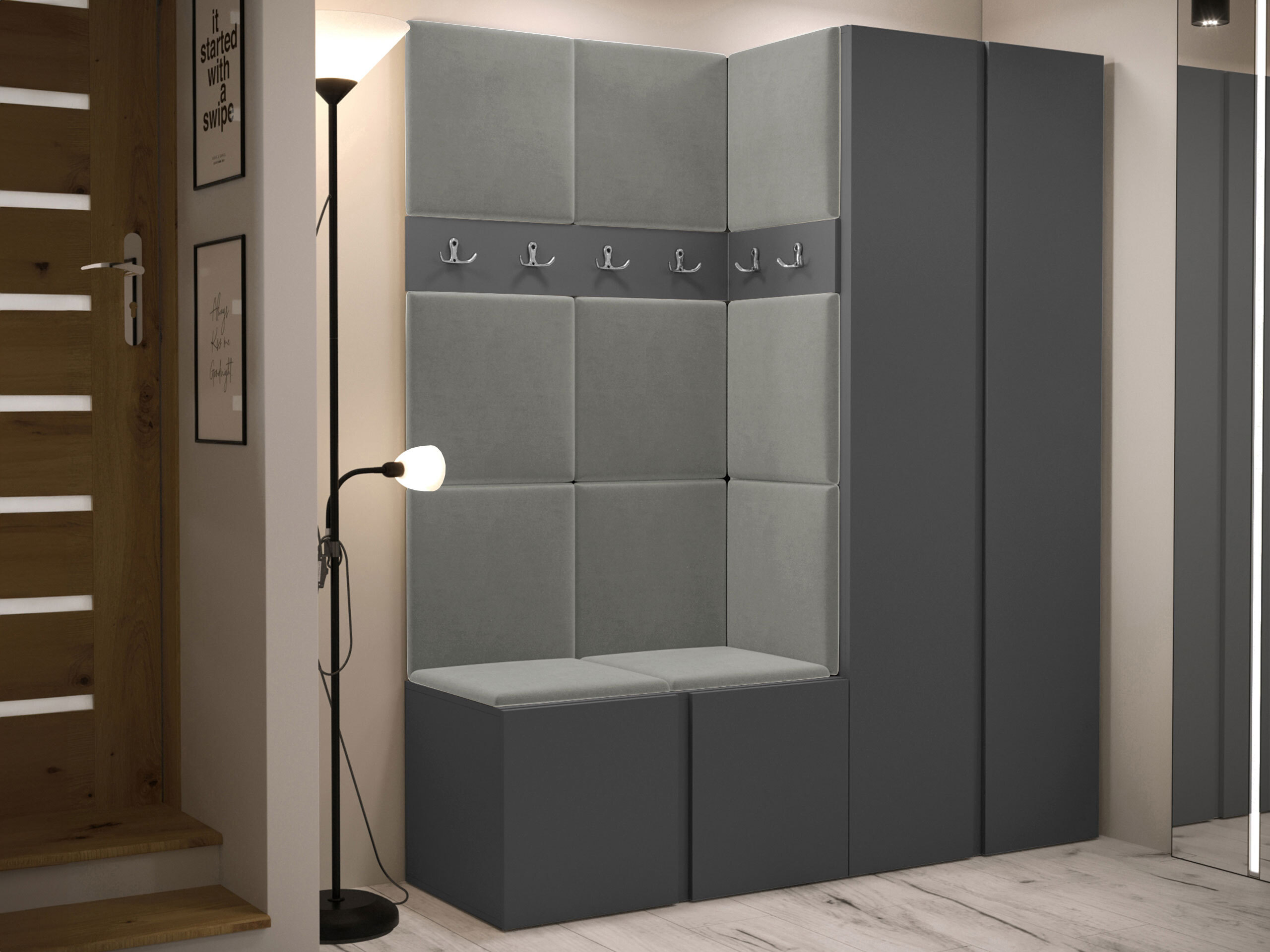 Meuble d'entrée Pinis III (Polo 894)