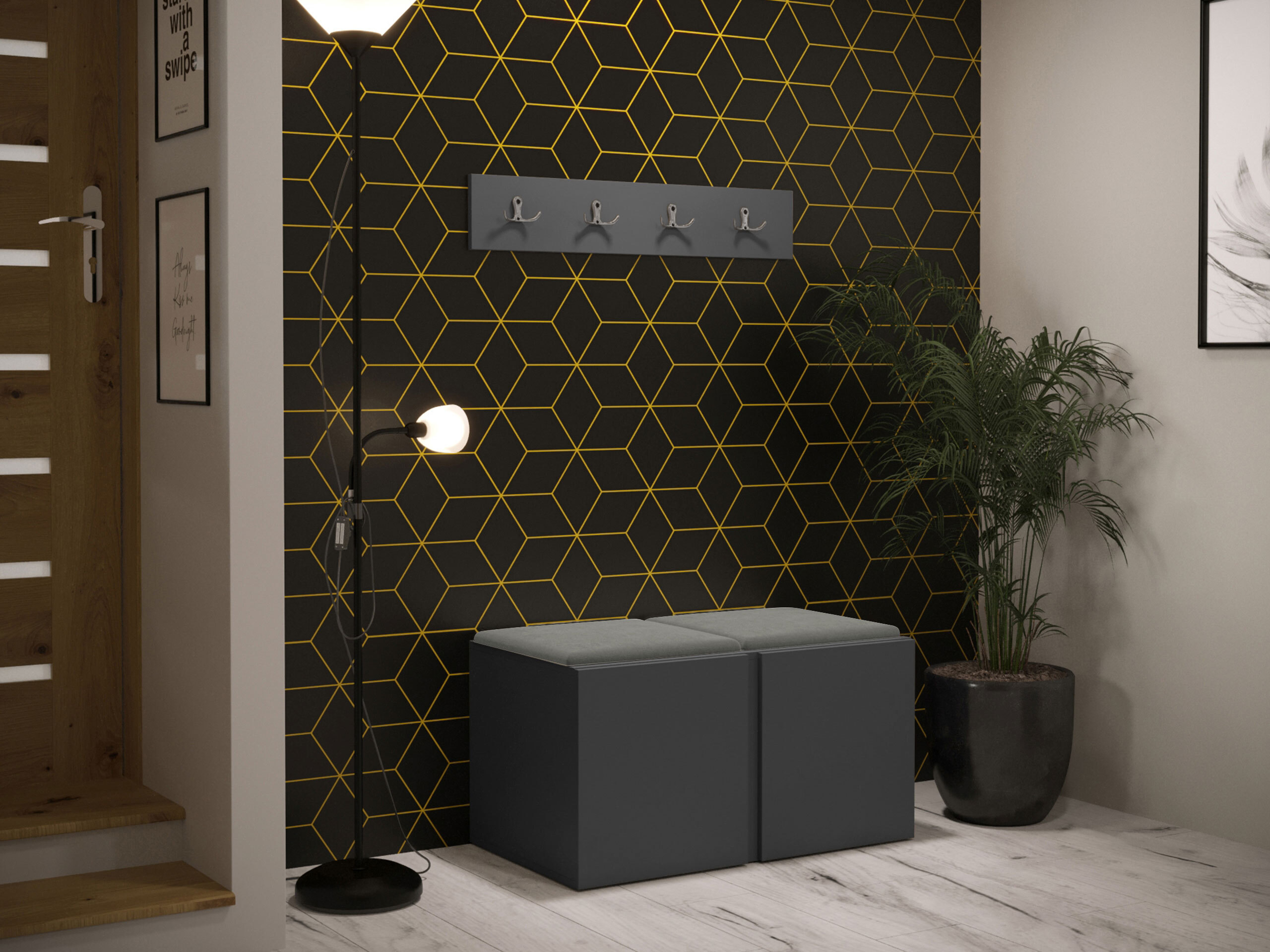 Meuble d'entrée Pinis VI (Polo 894)