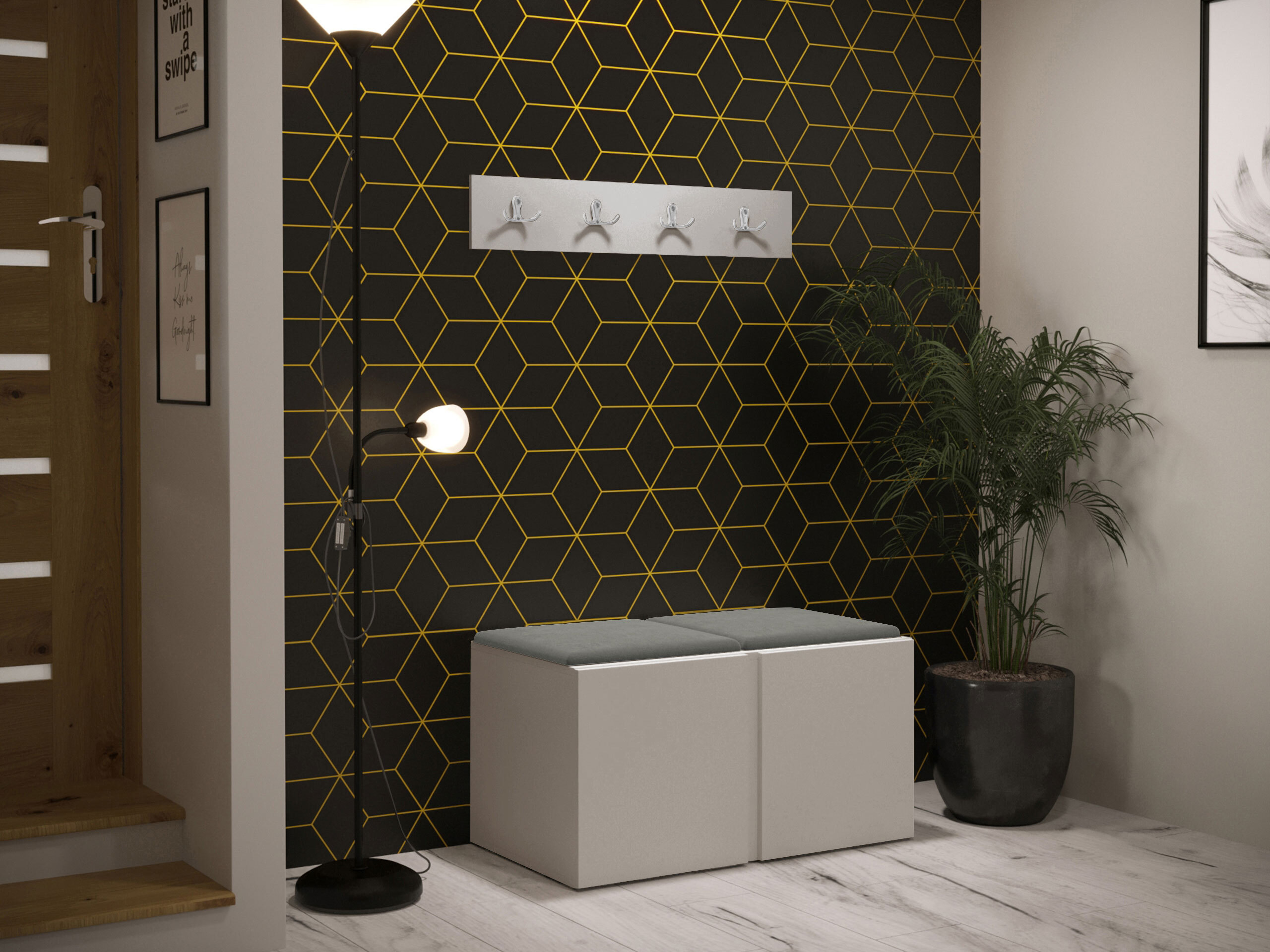 Meuble d'entrée Pinis VI (Polo 894)