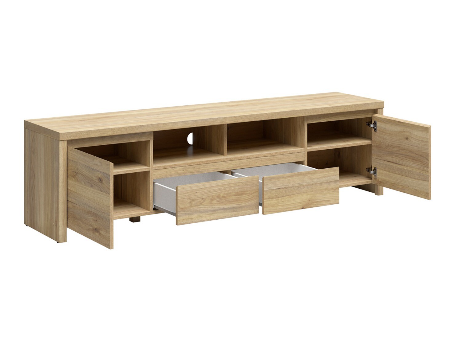 Meuble TV Nolroma 143 (Chêne)