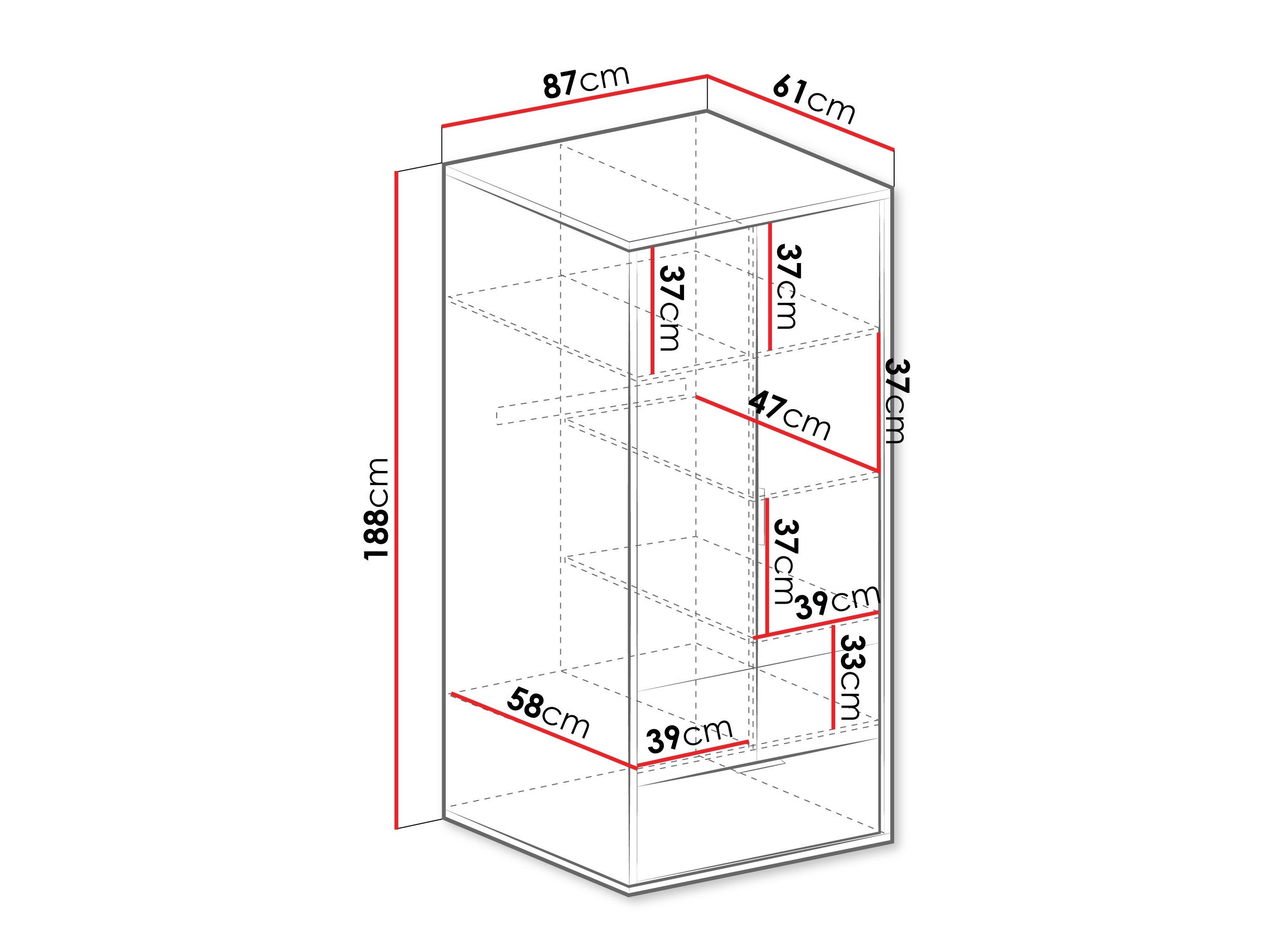 Armoire Lorsali 100