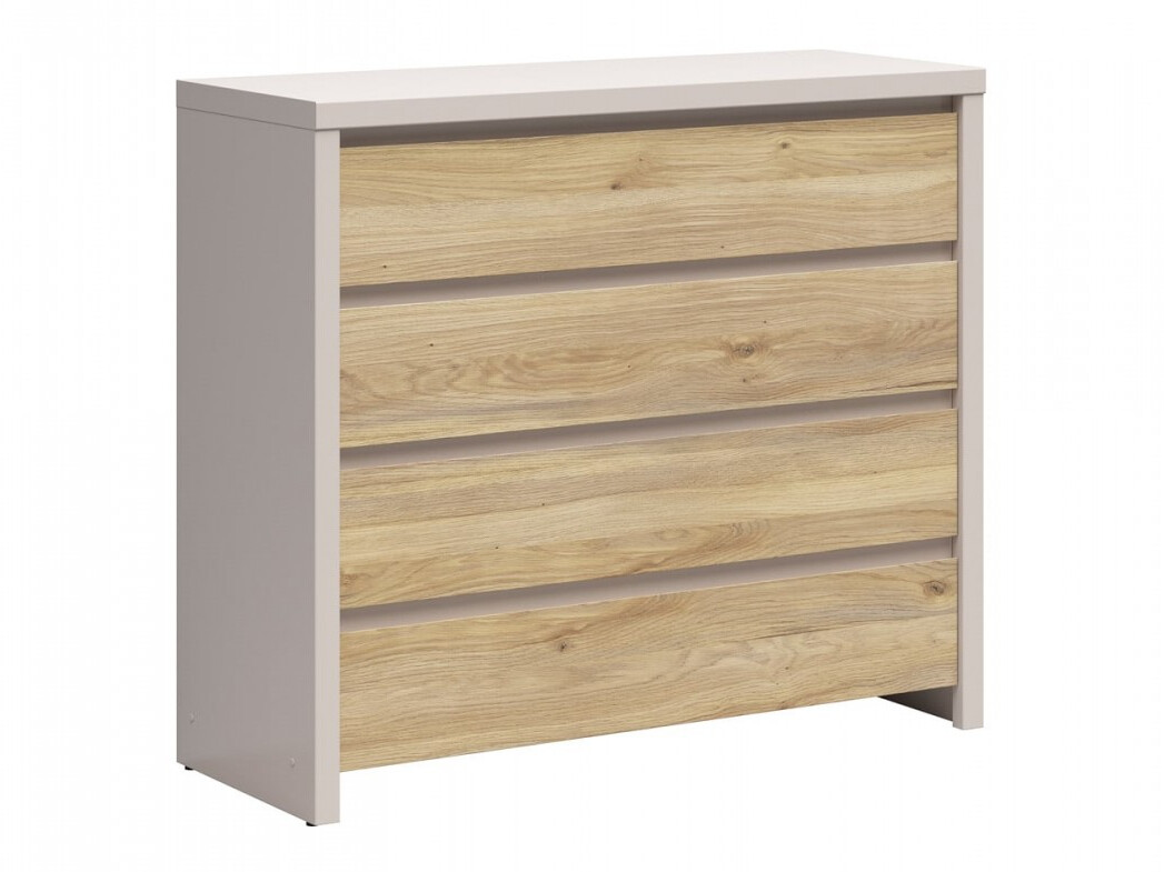 Commode Nolroma 105 (Cachemire + Chêne)