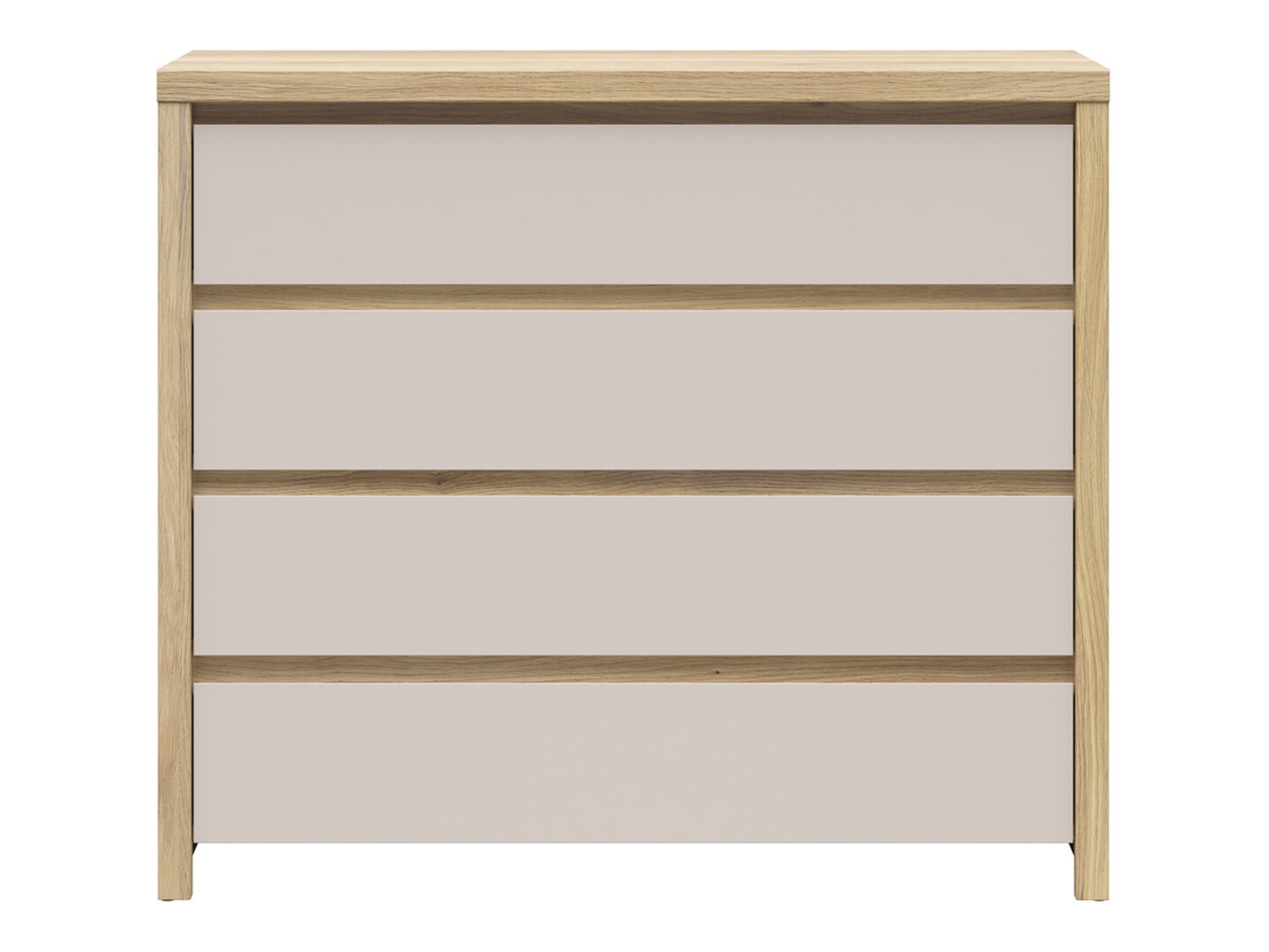Commode Nolroma 105 (Chêne + Cachemire)