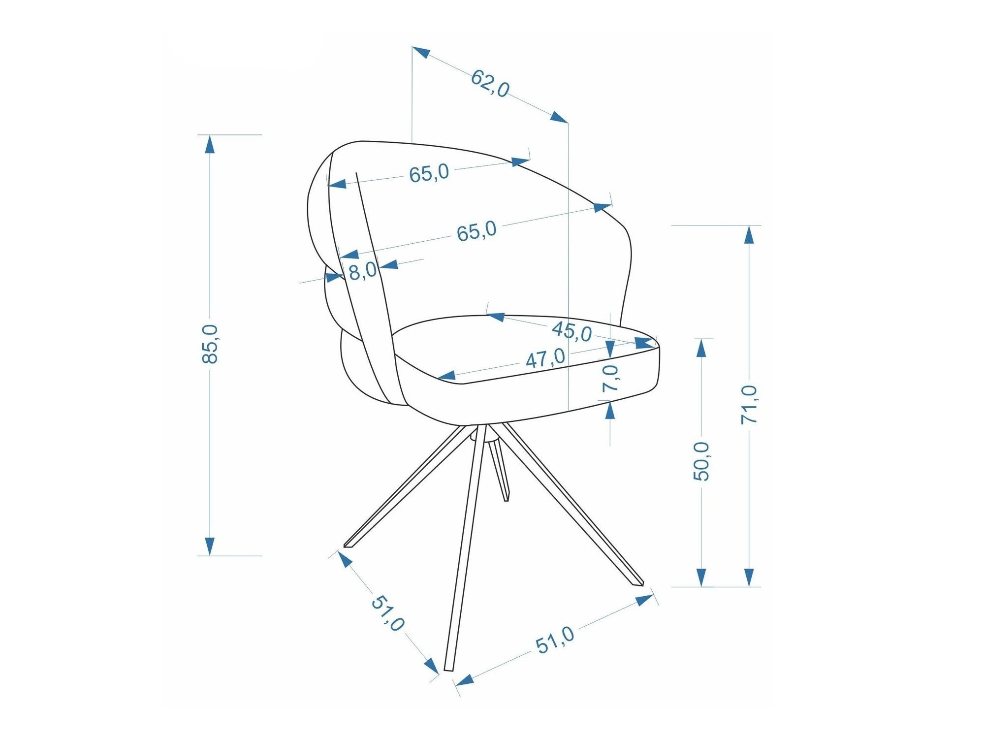 Chaise Houston 2224 (Amicasa 02)