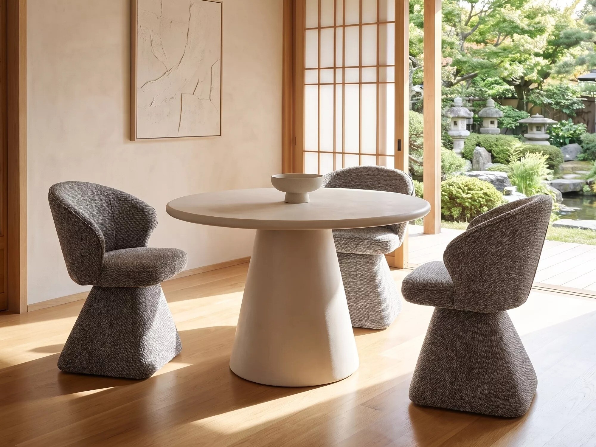 Table Detroit 1069 (Blanc écru)