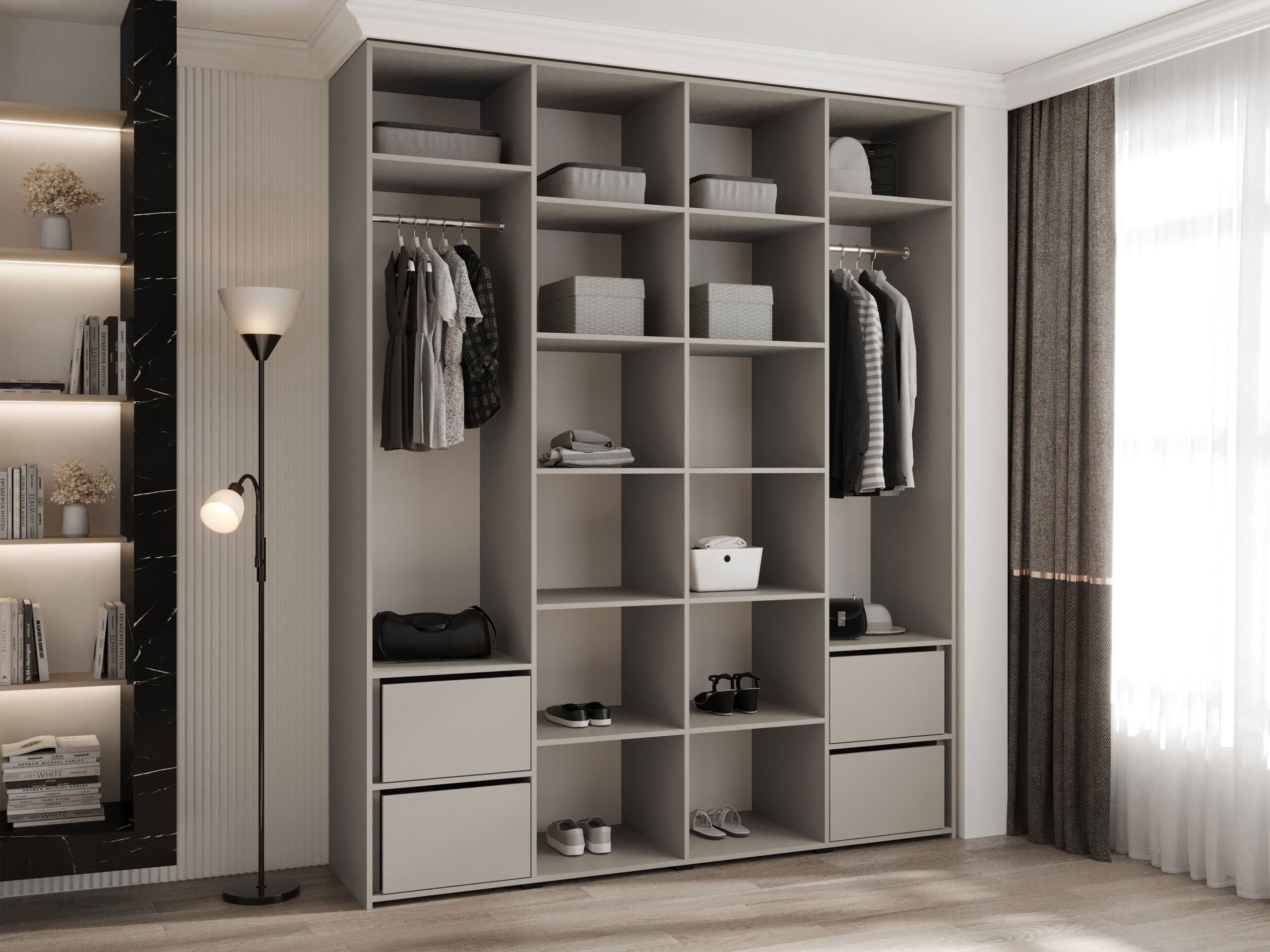 Armoire Hartford 570 (Blanc)