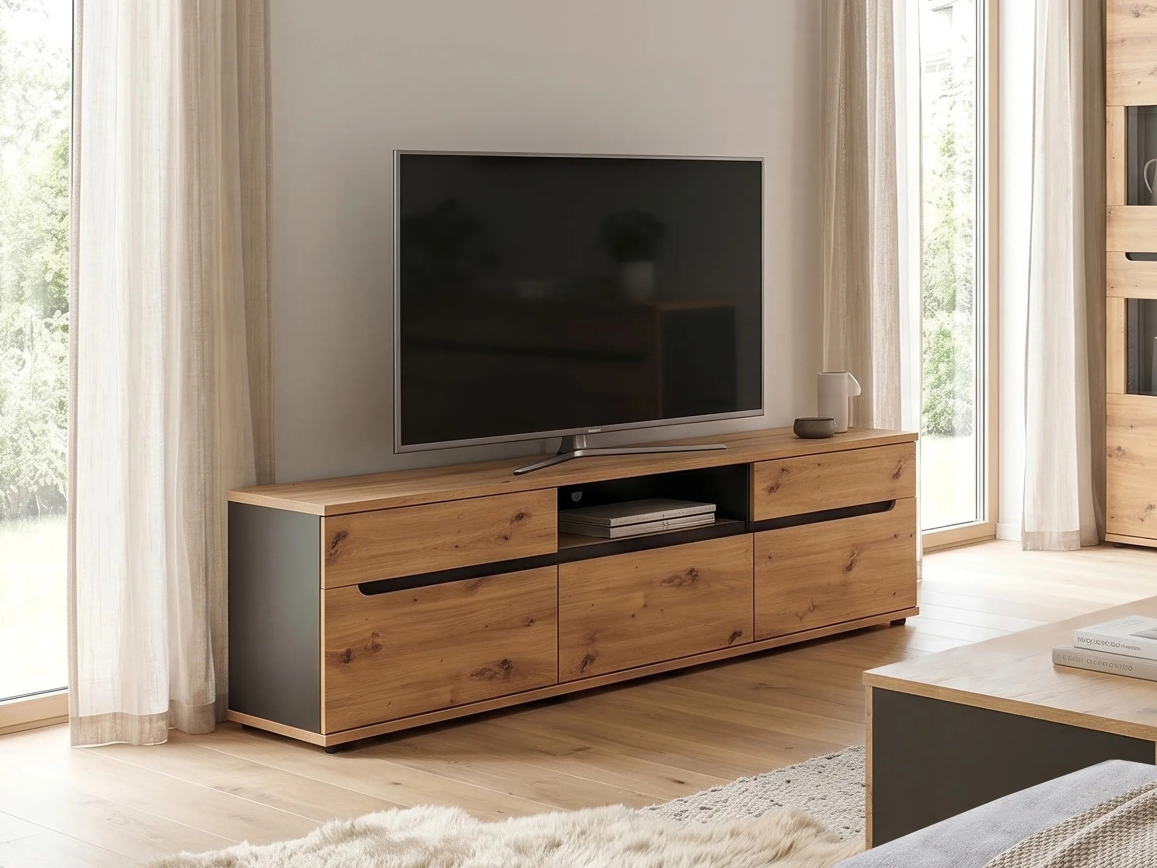 Meuble TV Lirfela 100