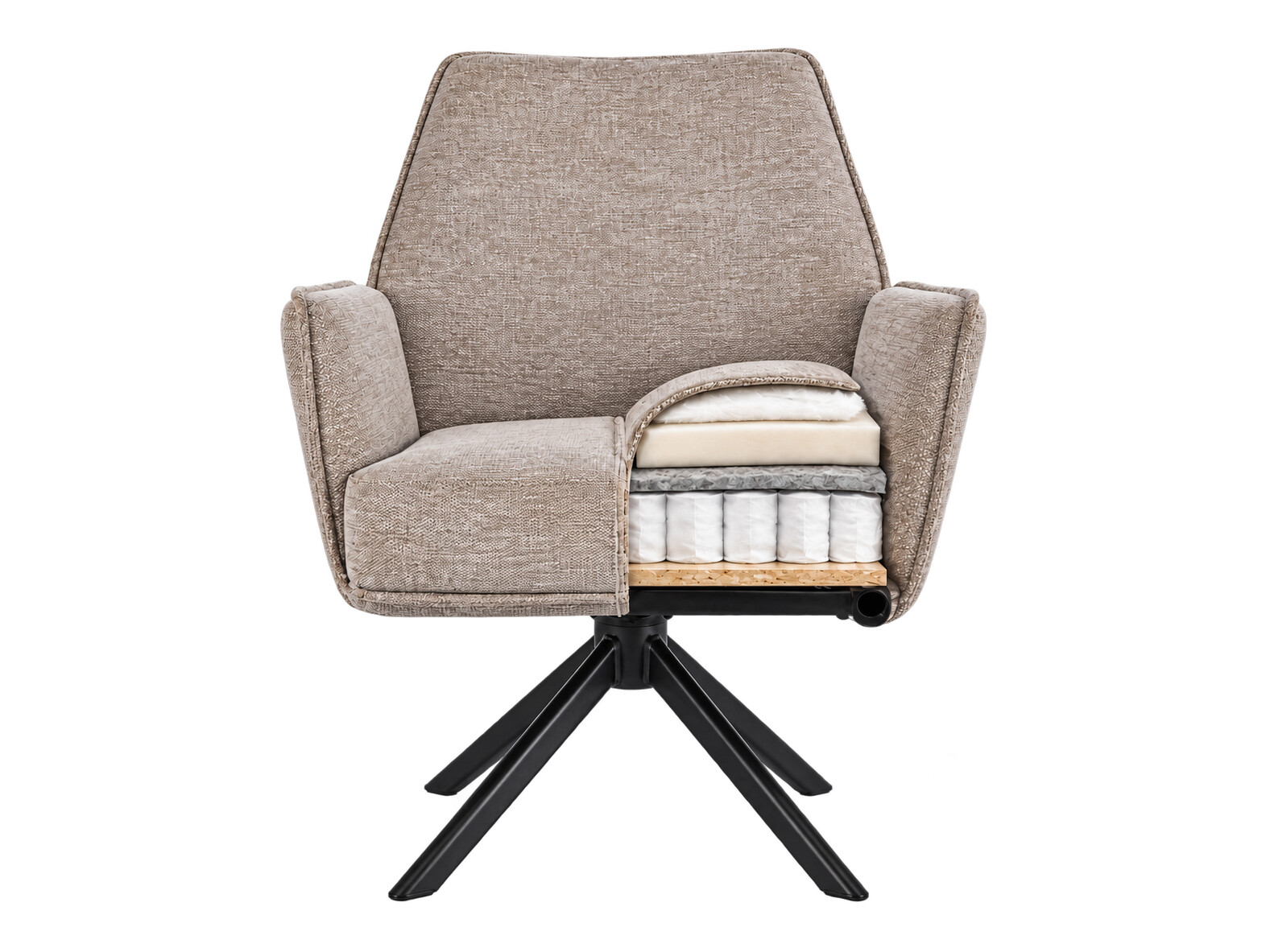Chaise Detroit 423 (Gris)