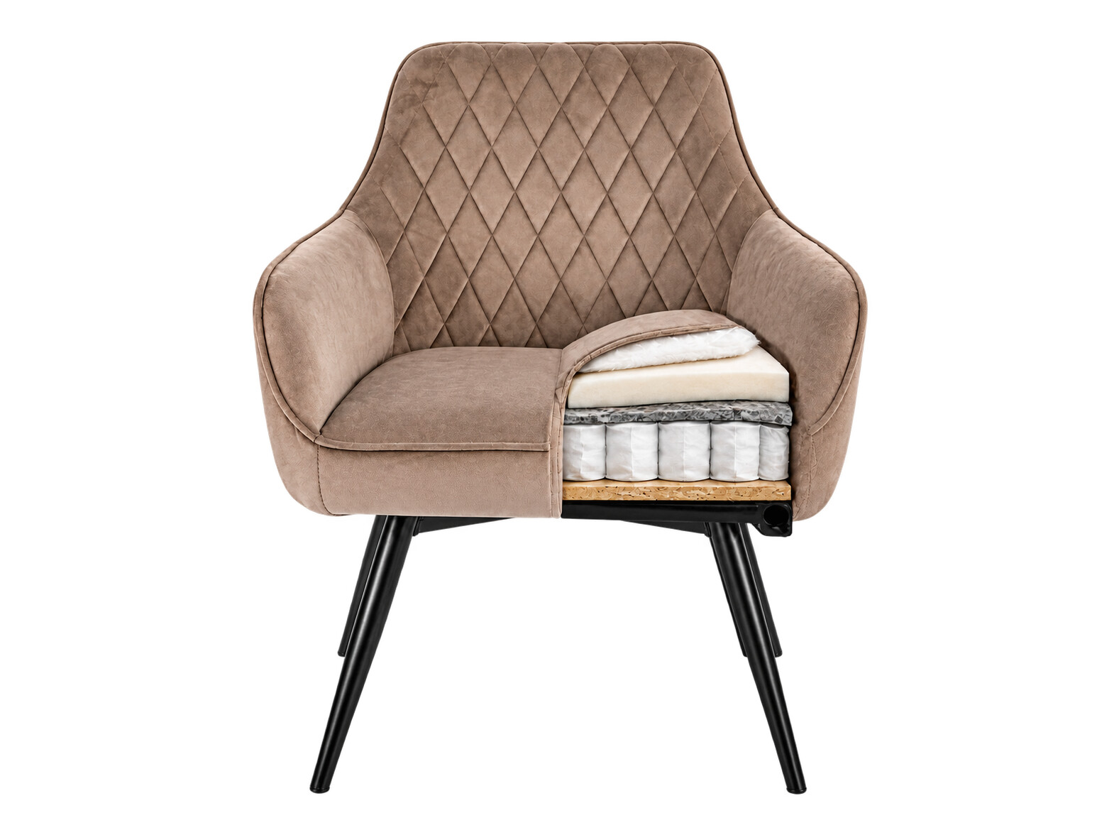 Chaise Detroit 867 (Beige)