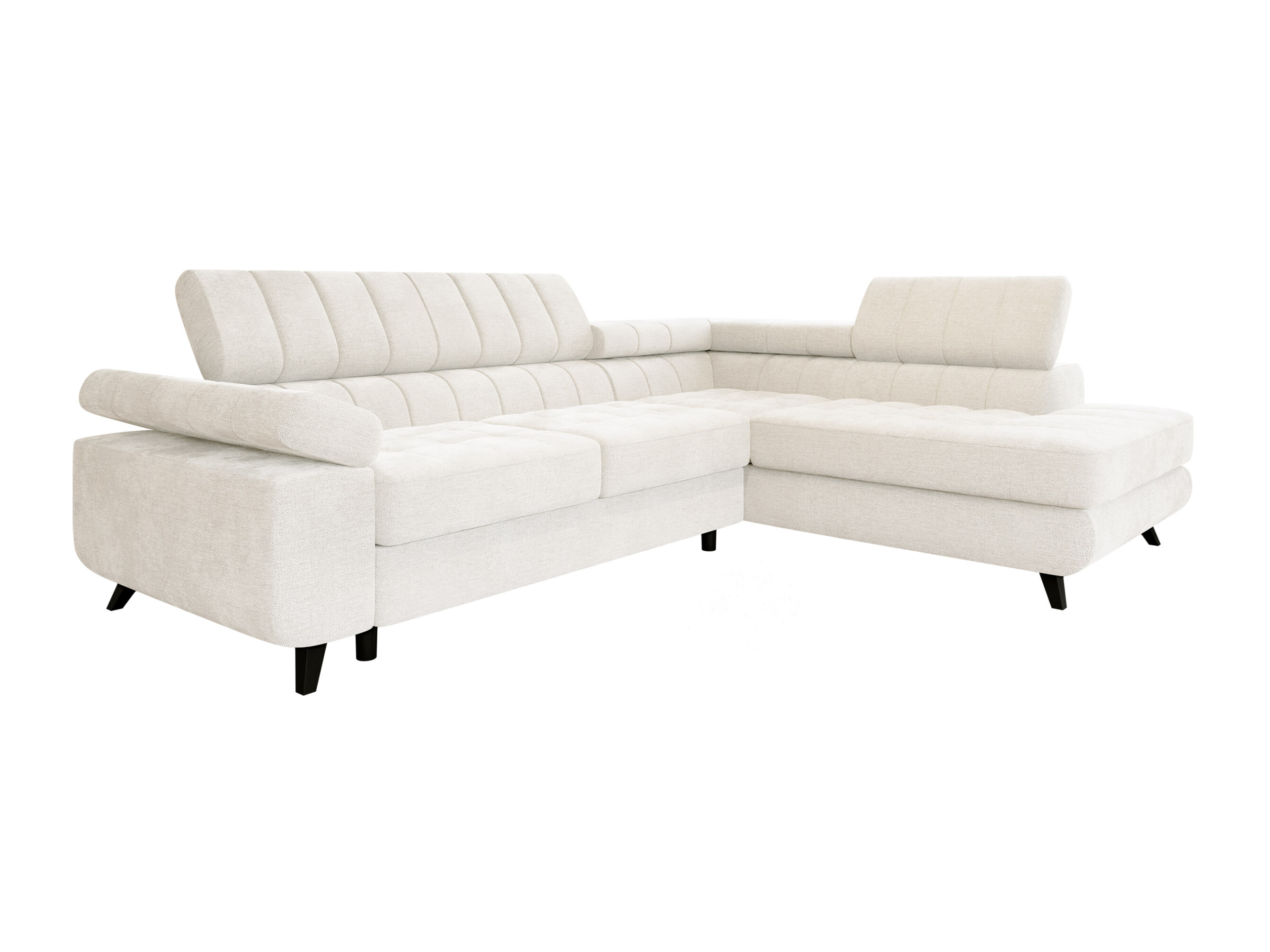 Canapé d'angle Comfivo Agnus (Spirit White)
