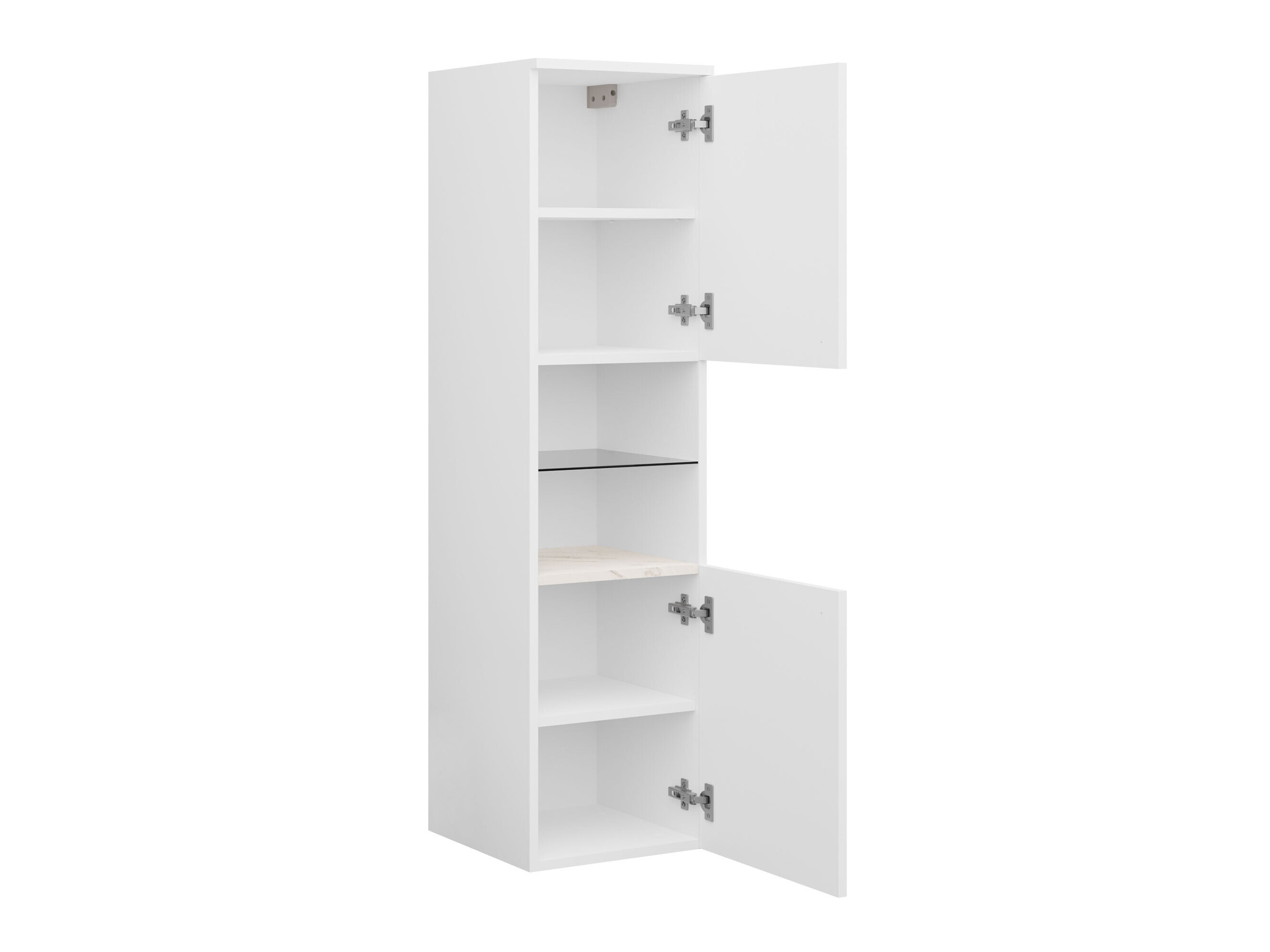 Armoire de salle de bain murale Salus (Cachemire + Chêne Cremona)