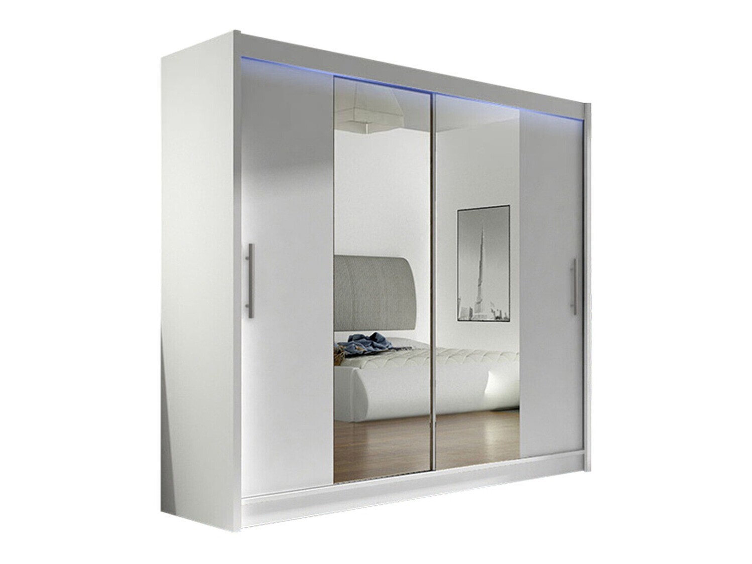 Armoire Closico Pallor II (Blanc)