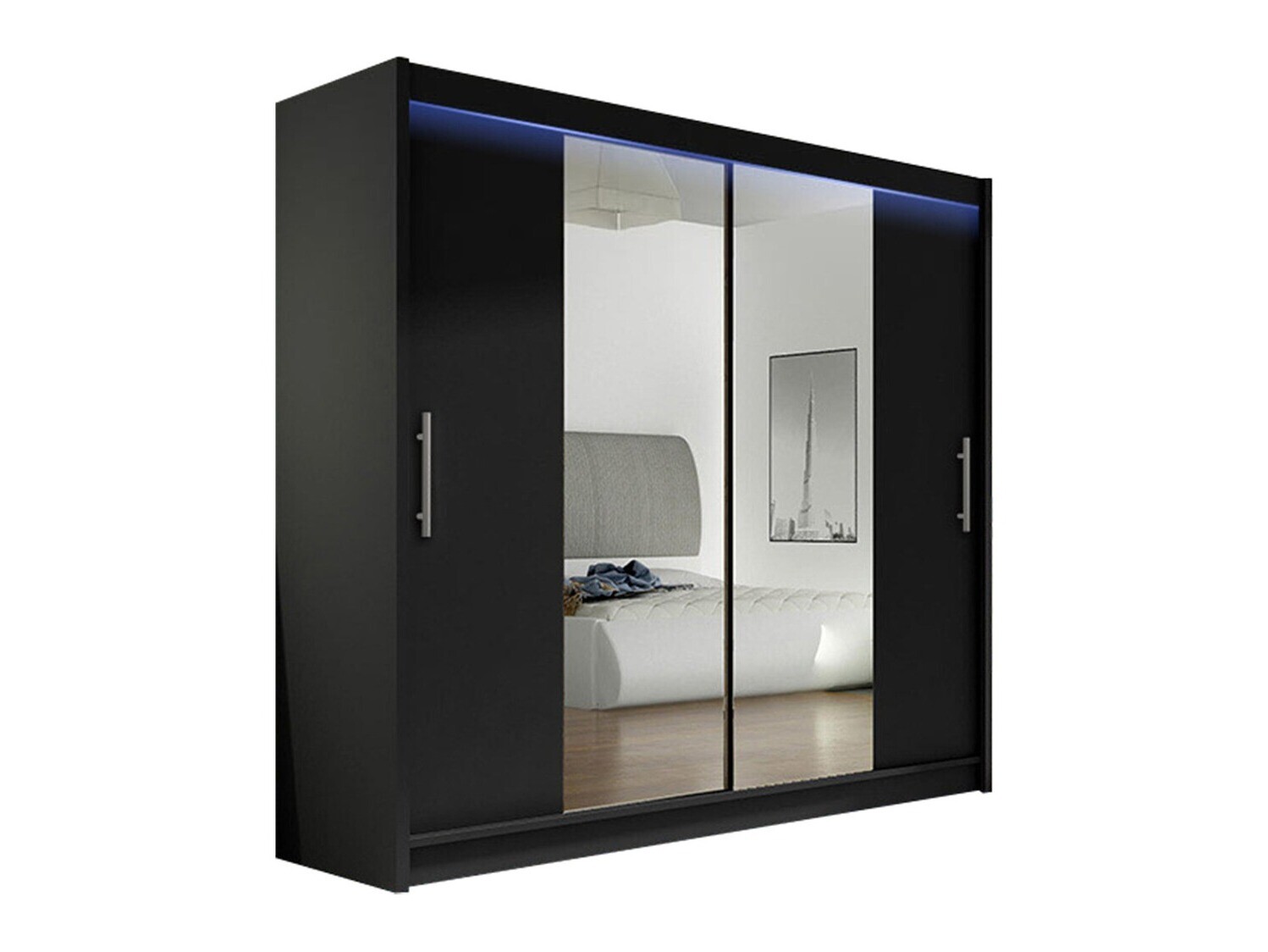 Armoire Closico Pallor II (Noir)