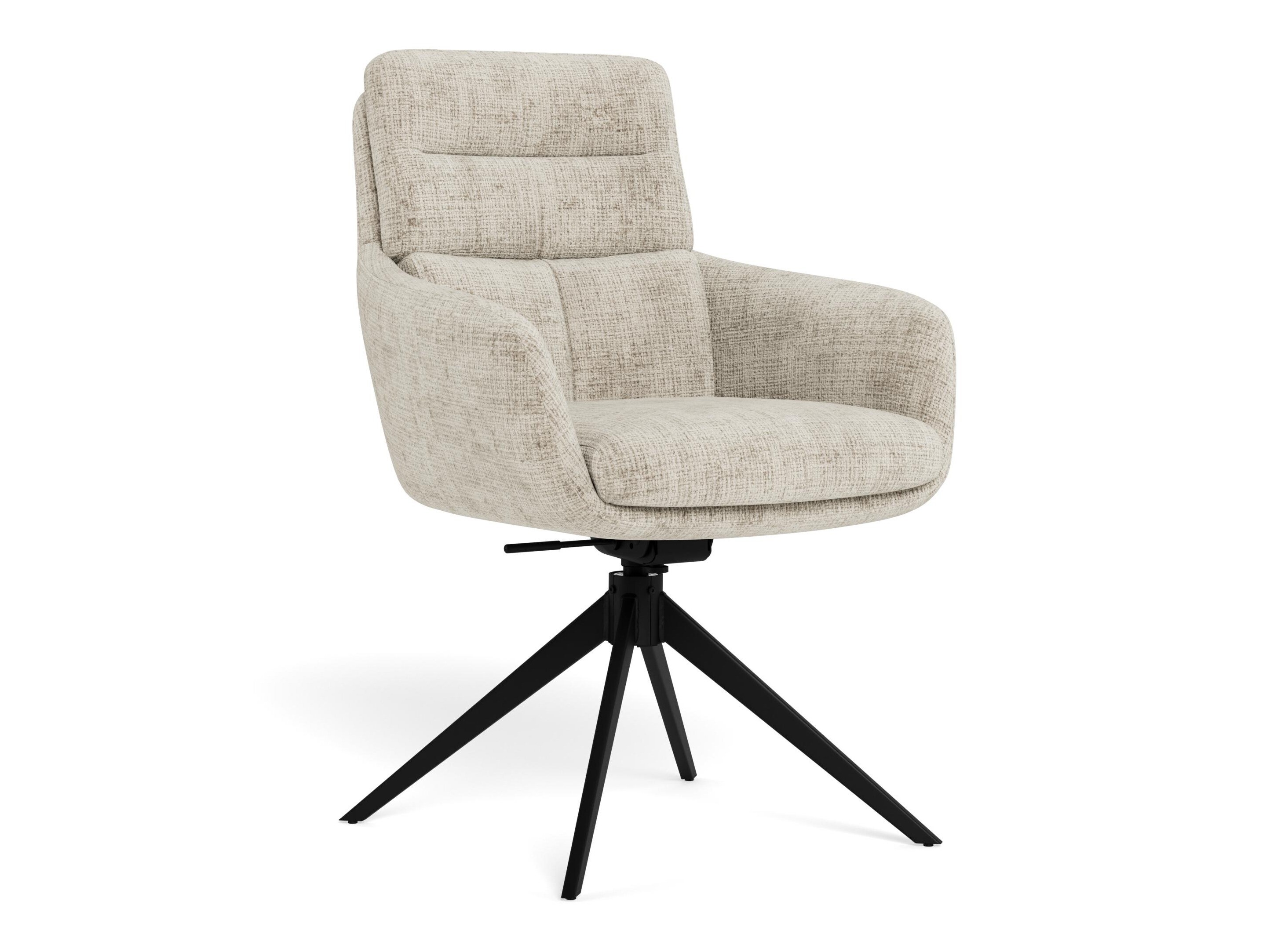 Chaise Norsica 1034 (Beige + Noir)