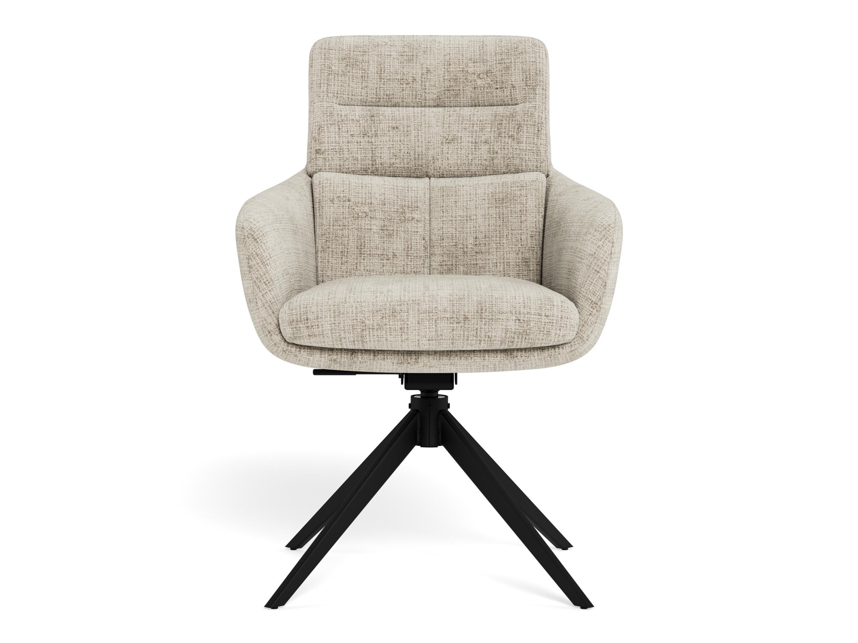 Chaise Norsica 1034 (Beige + Noir)