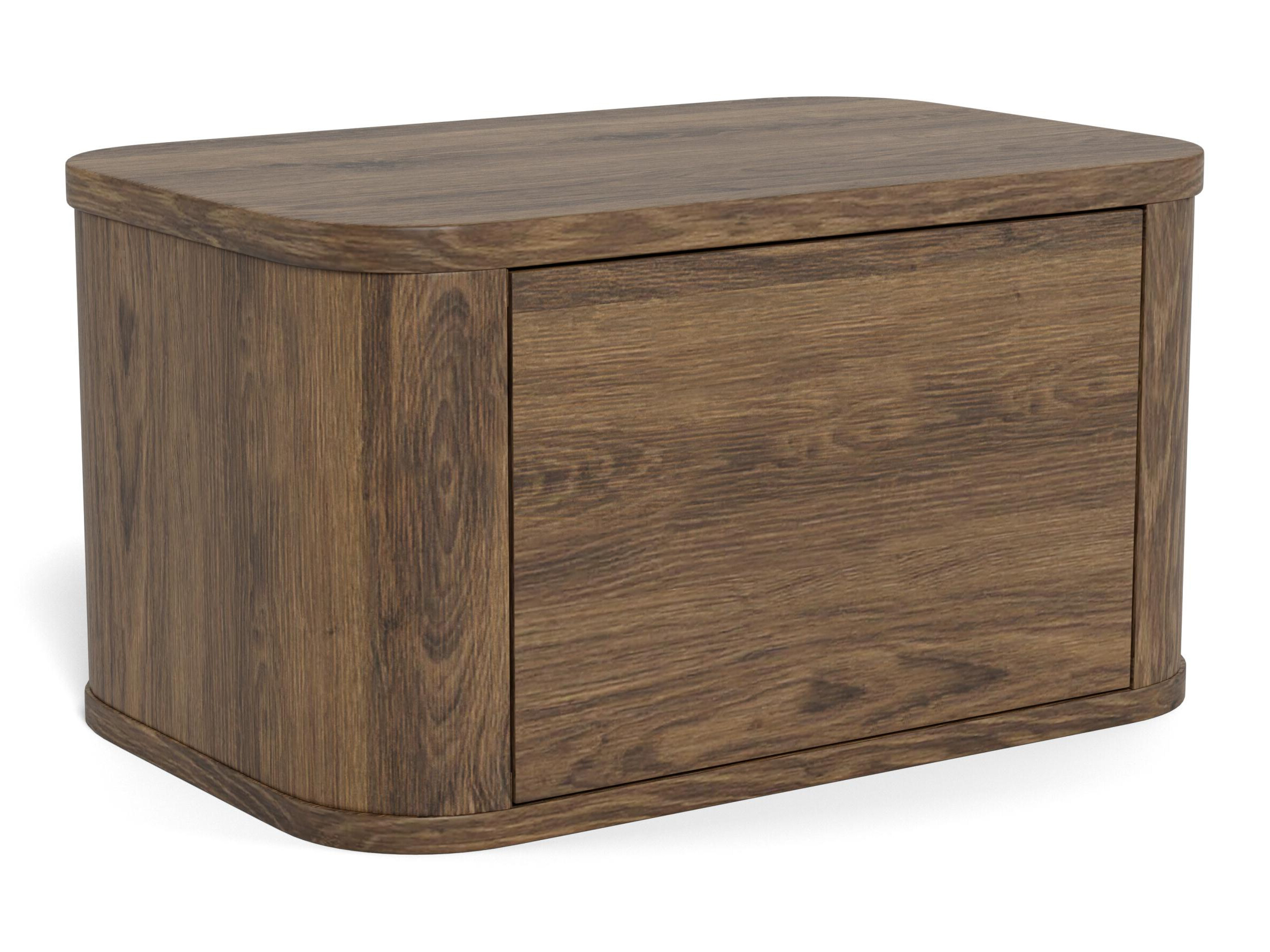 Table de chevet Norsica 1106 (Chêne foncé)