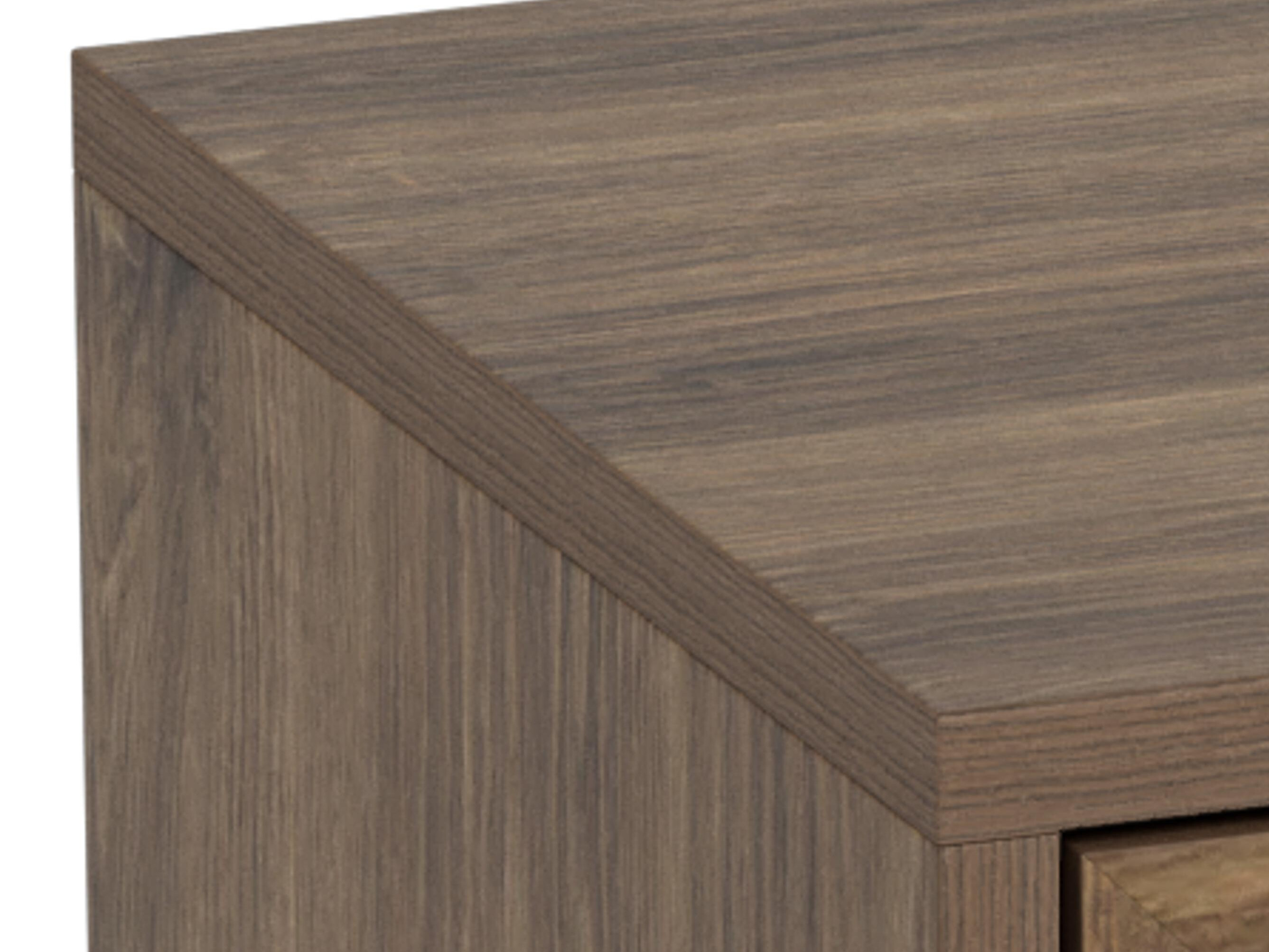 Table de chevet Oakland 104 (Bois sombre)