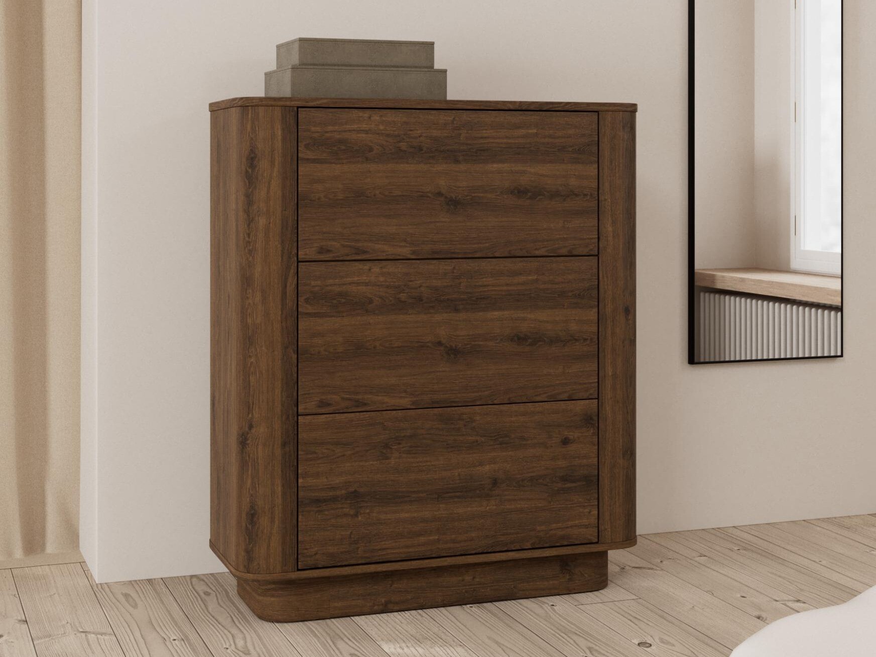 Commode Norsica 1108 (Chêne foncé)