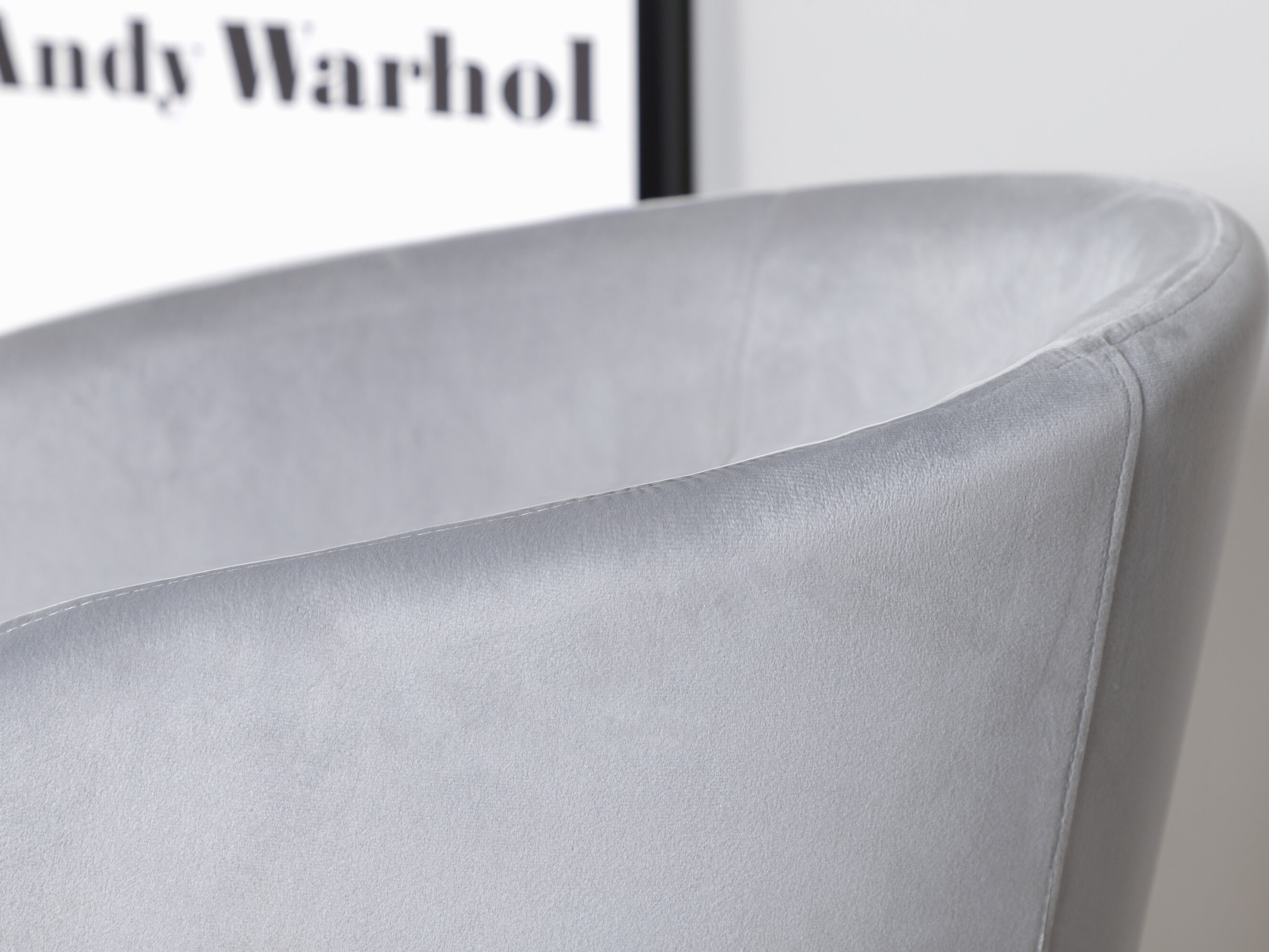 Chaise Dallas 2603 (Gris + Noir)