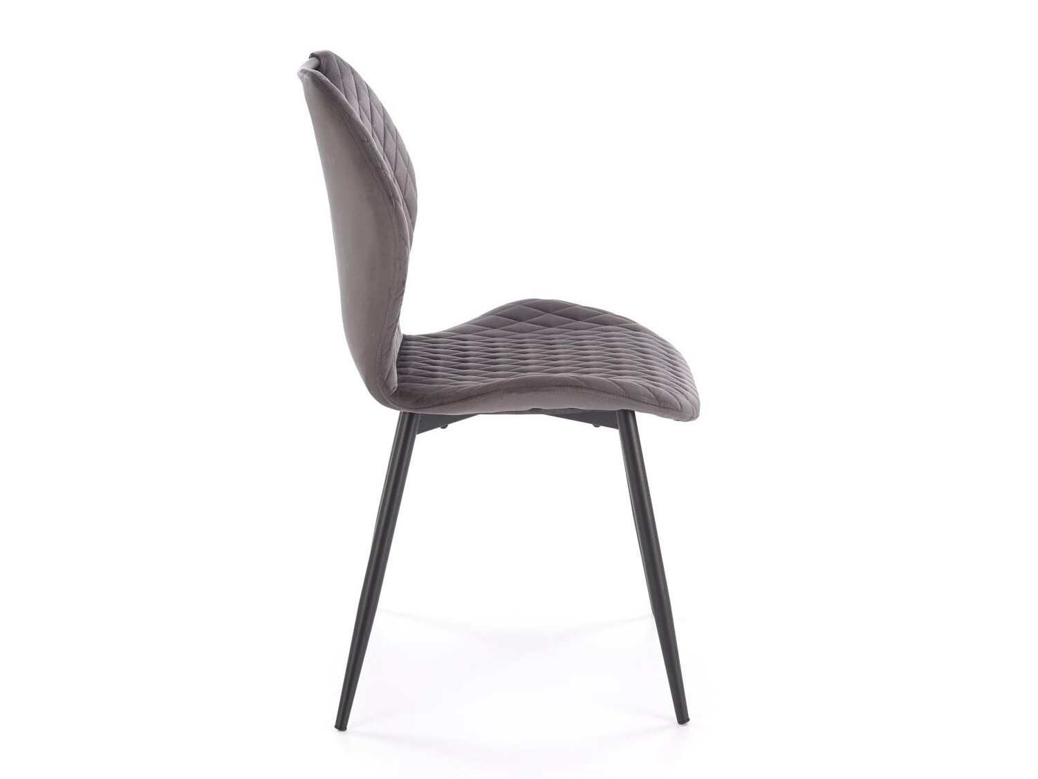 Chaise Houston 2069 (Gris + Noir)