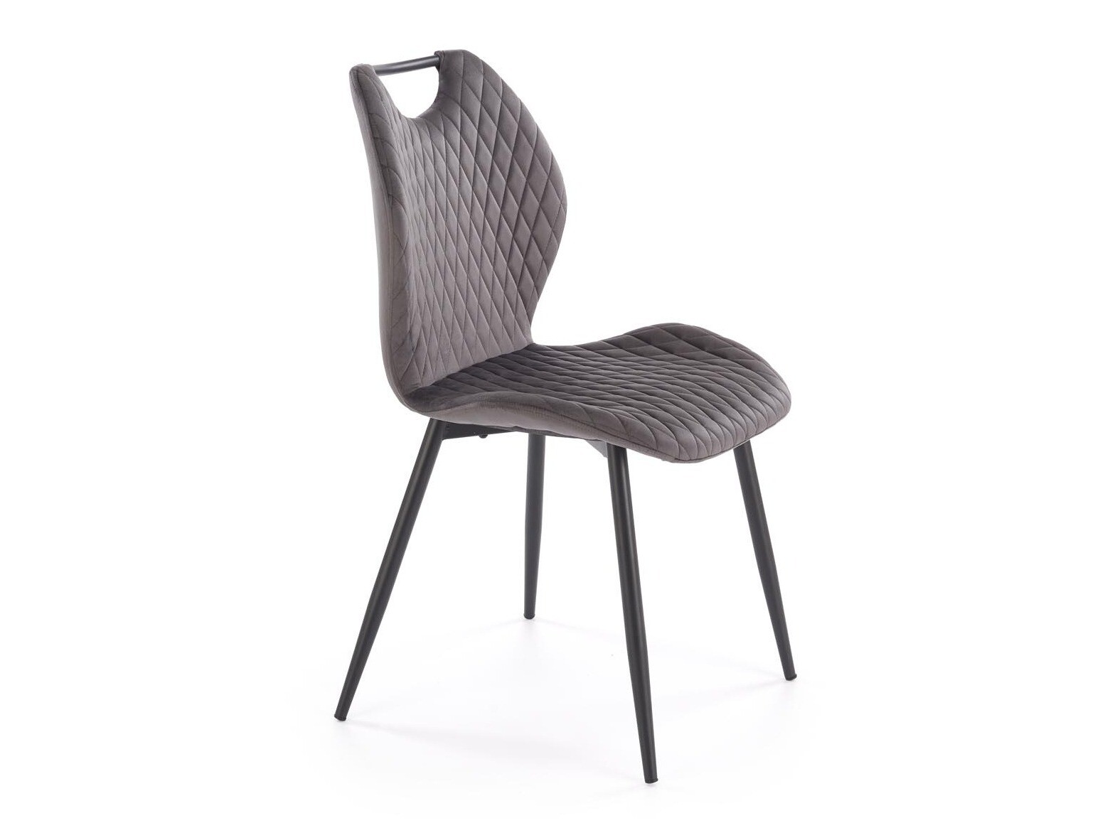 Chaise Houston 2069 (Gris + Noir)
