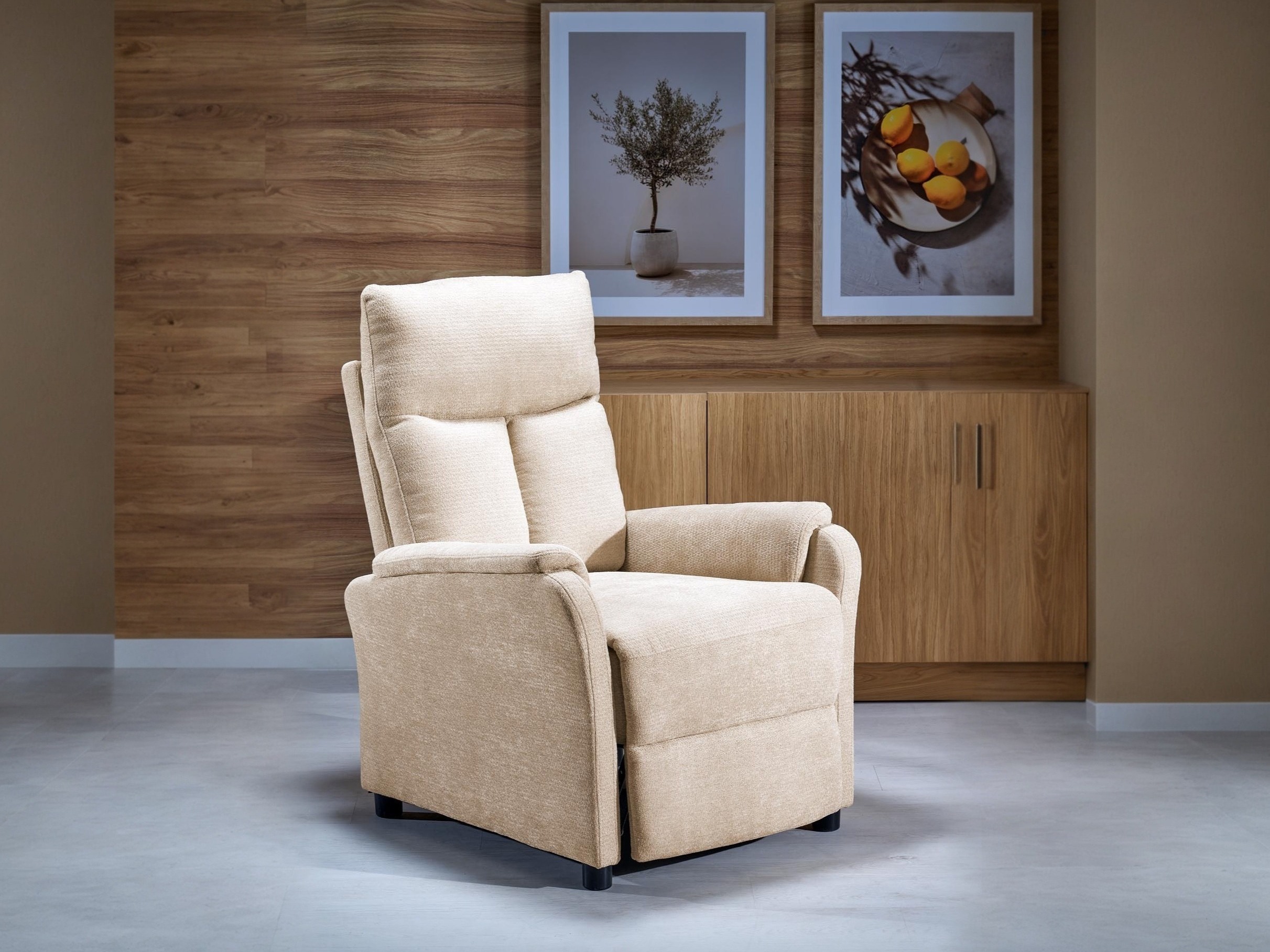 Fauteuil inclinable Houston 2229 (Beige)