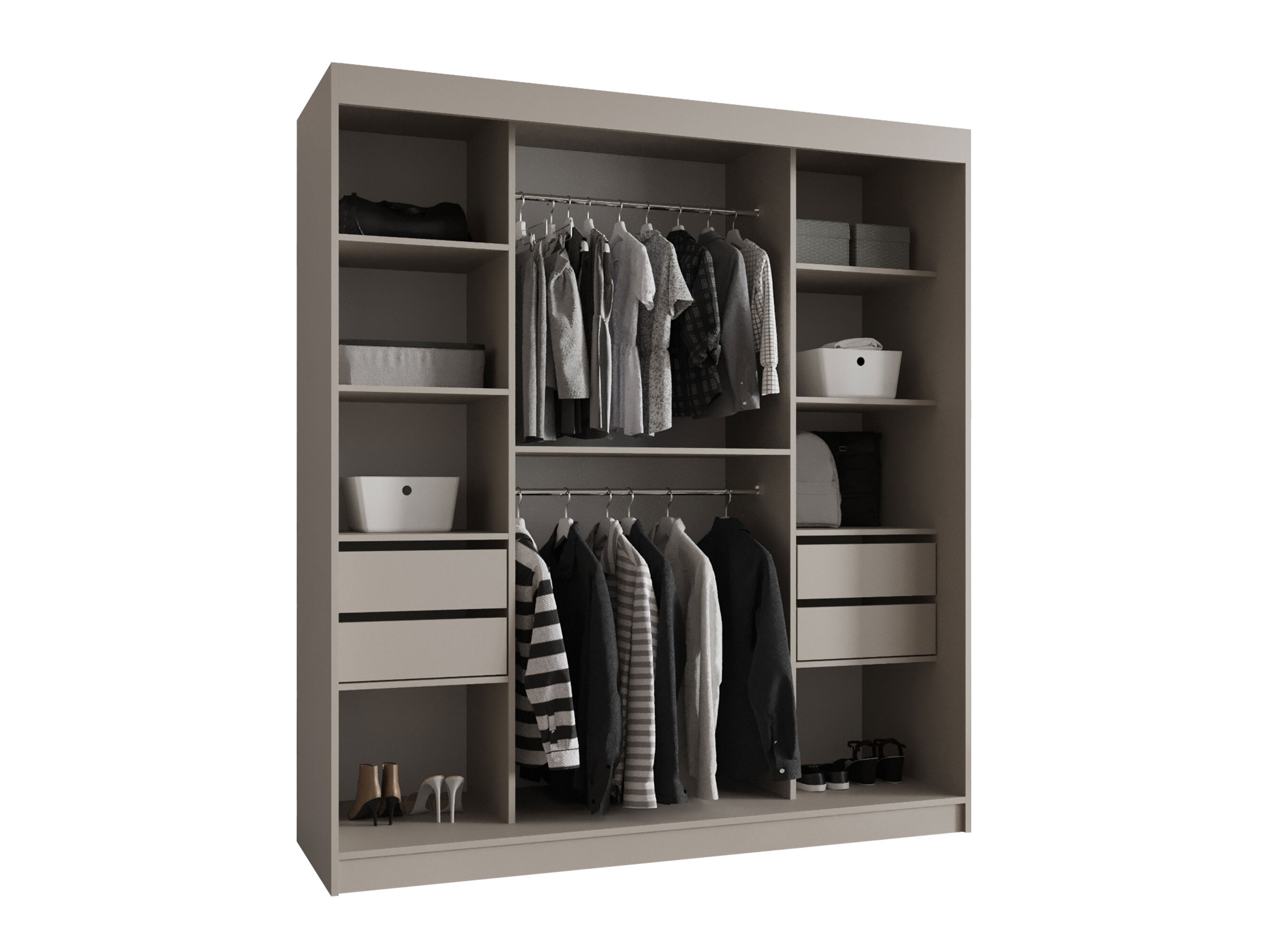 Armoire Hartford 529 (Noir)