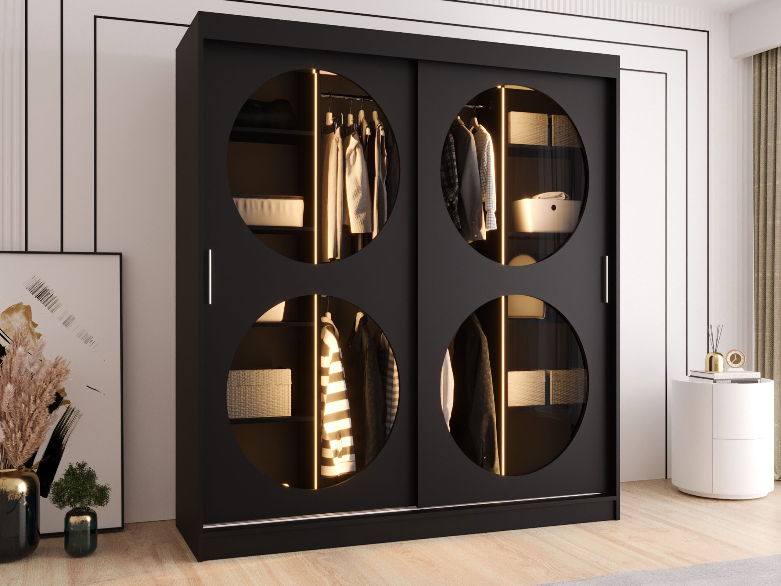 Armoire Hartford 529 (Noir)