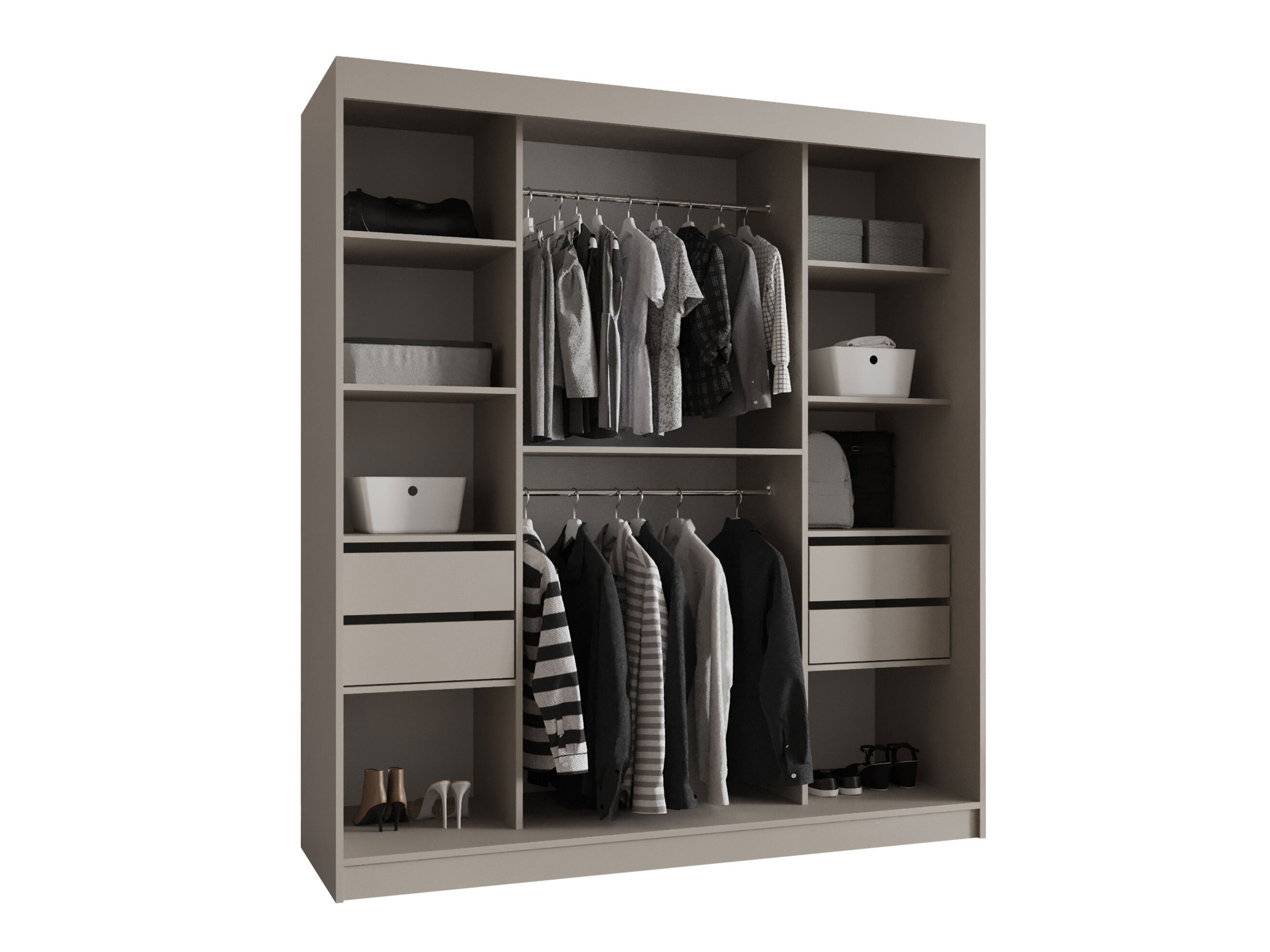 Armoire Hartford 529 (Noir)