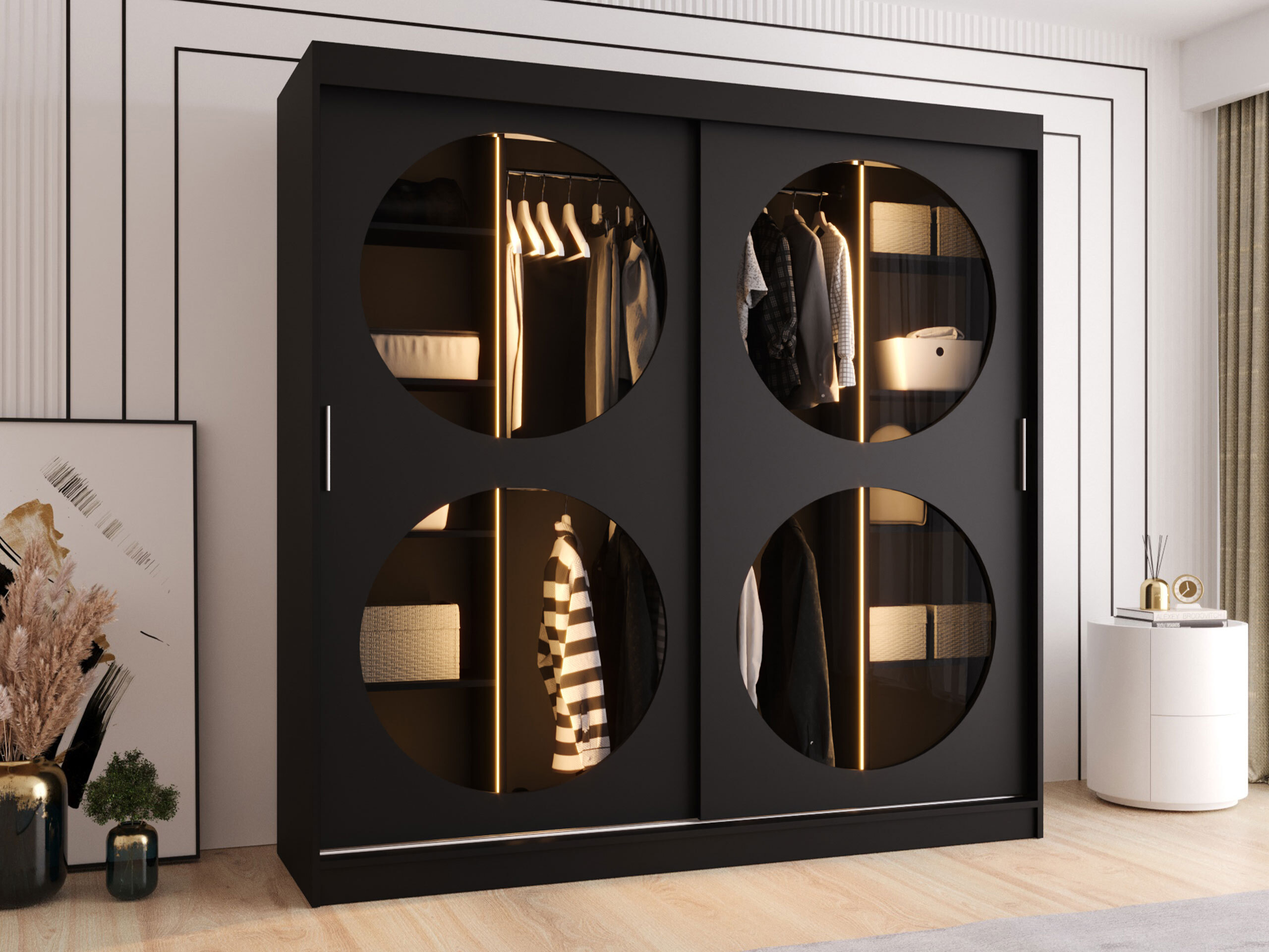 Armoire Hartford 531 (Noir)