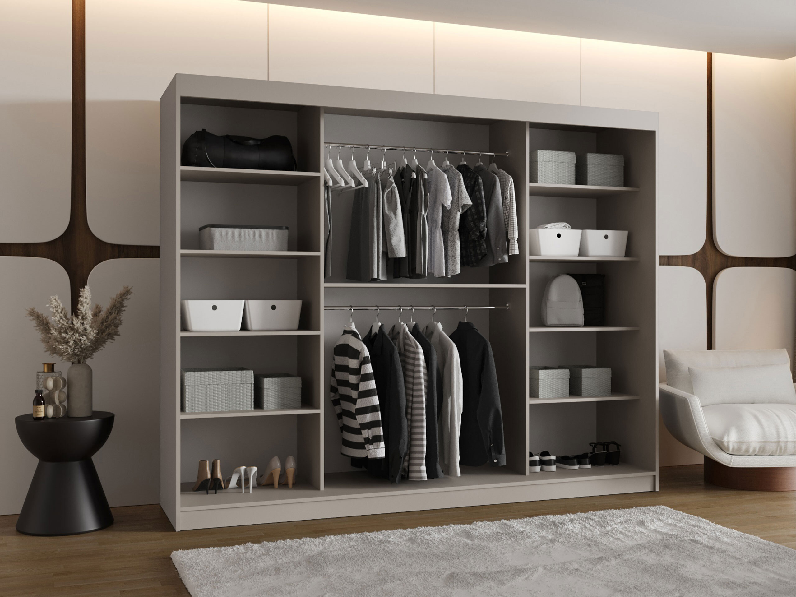 Armoire Hartford 533 (Noir)