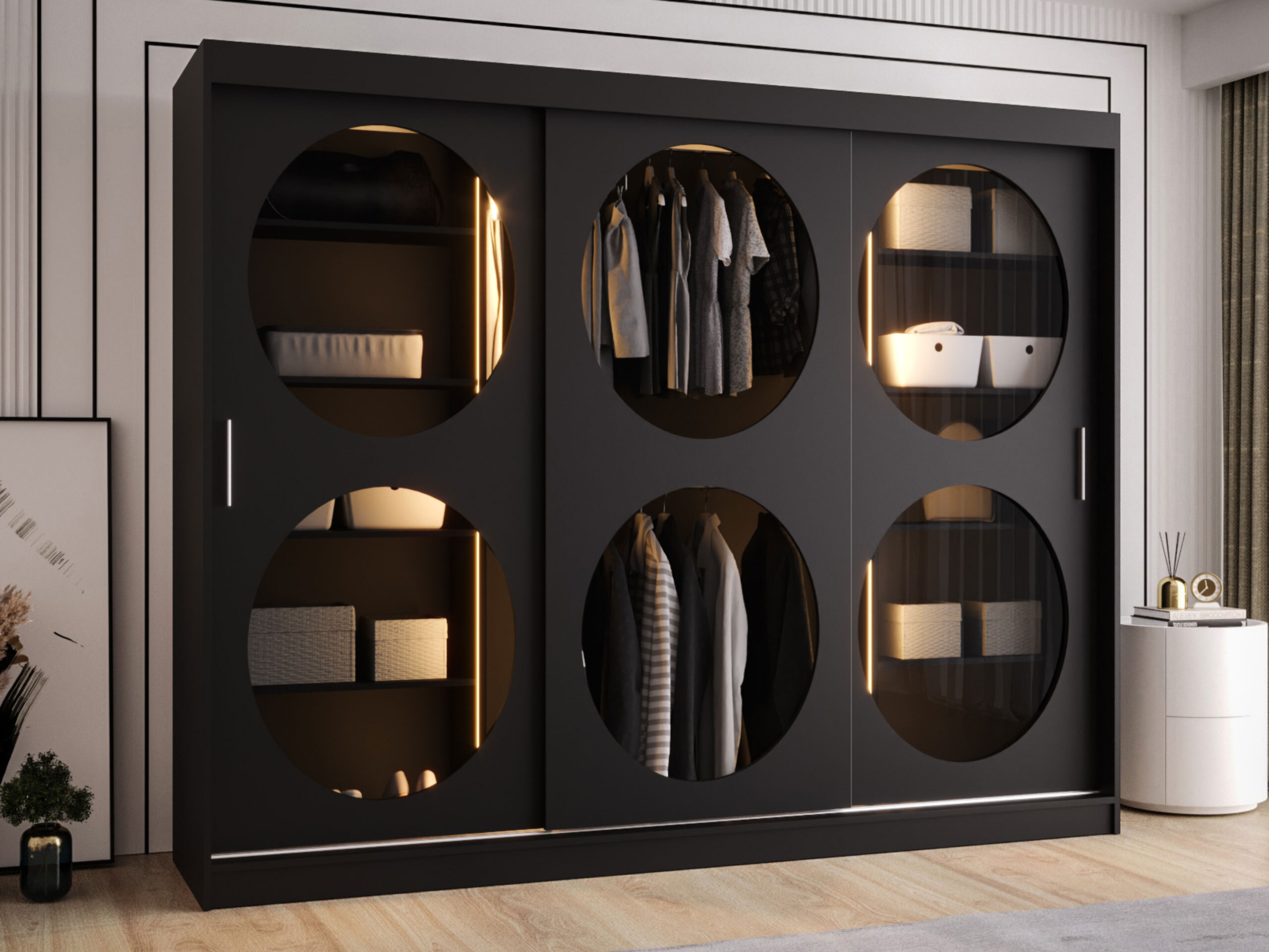 Armoire Hartford 533 (Noir)
