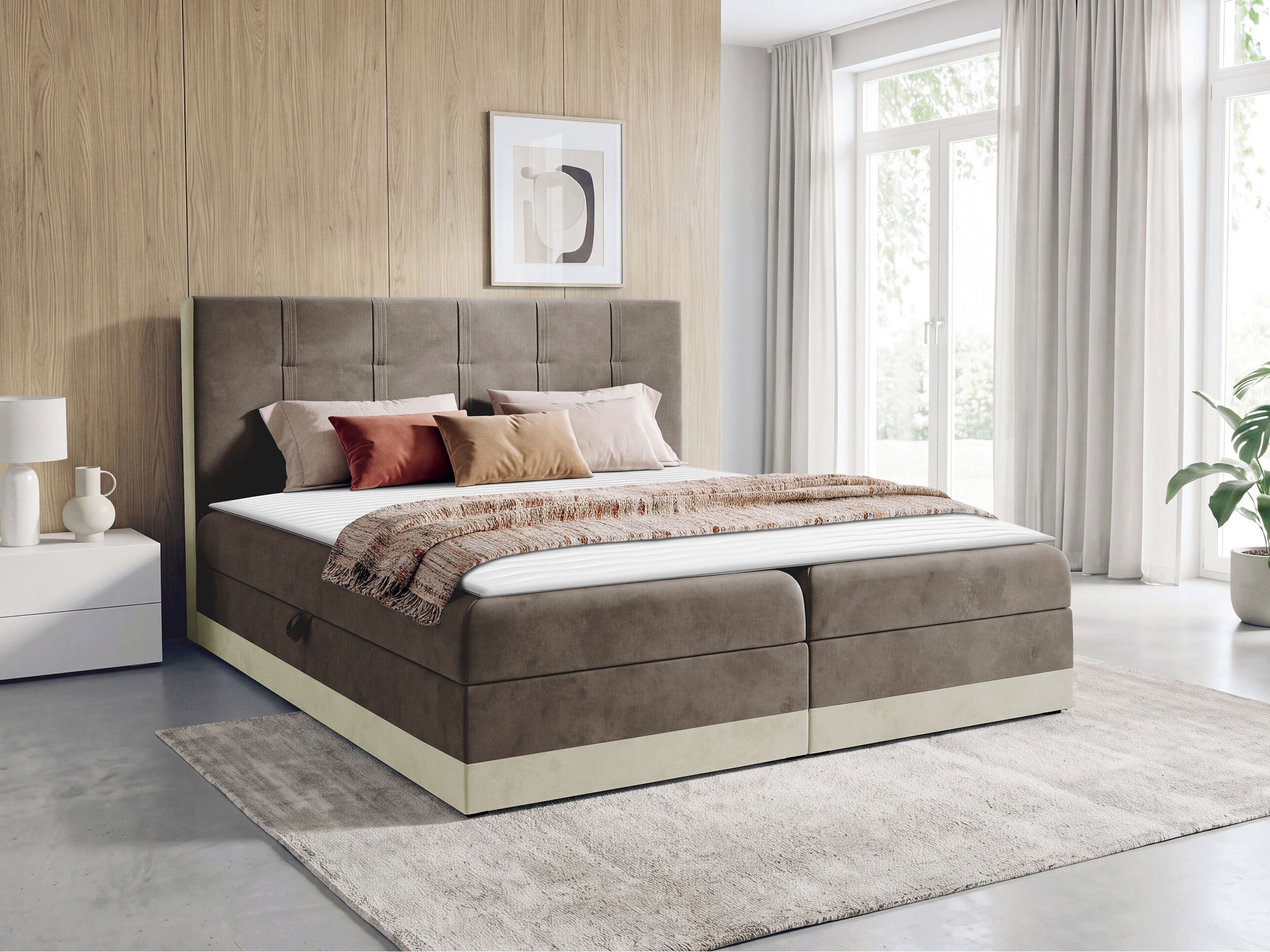 Lit boxspring Villa (Kameleon 04 + Kameleon 15)