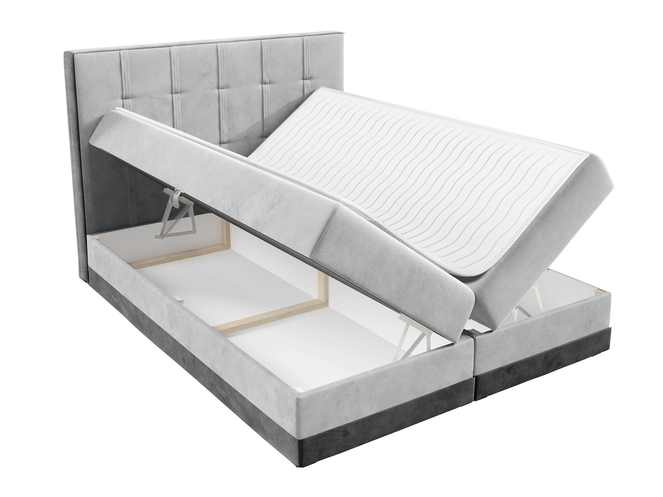Lit boxspring Villa (Kameleon 92 + Kameleon 84)