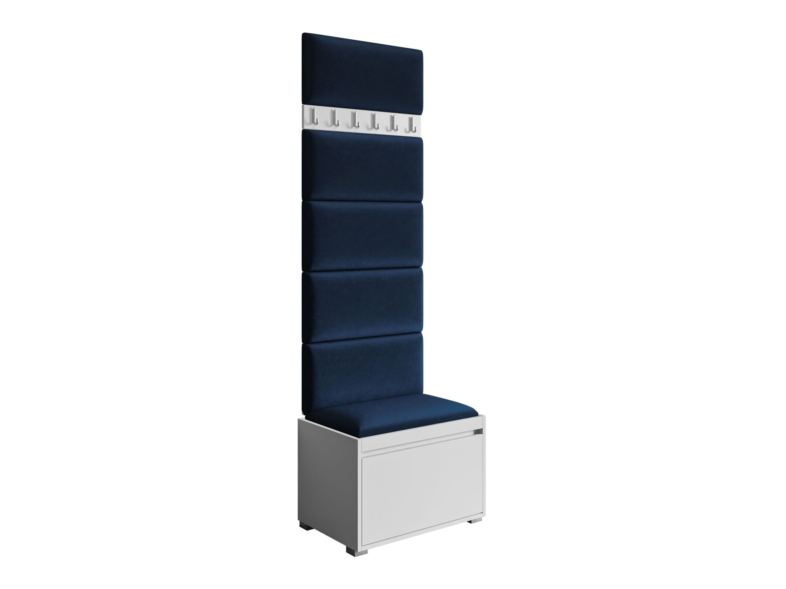 Meuble d'entrée Comfivo Pinus V (Blanc + Polo 891)