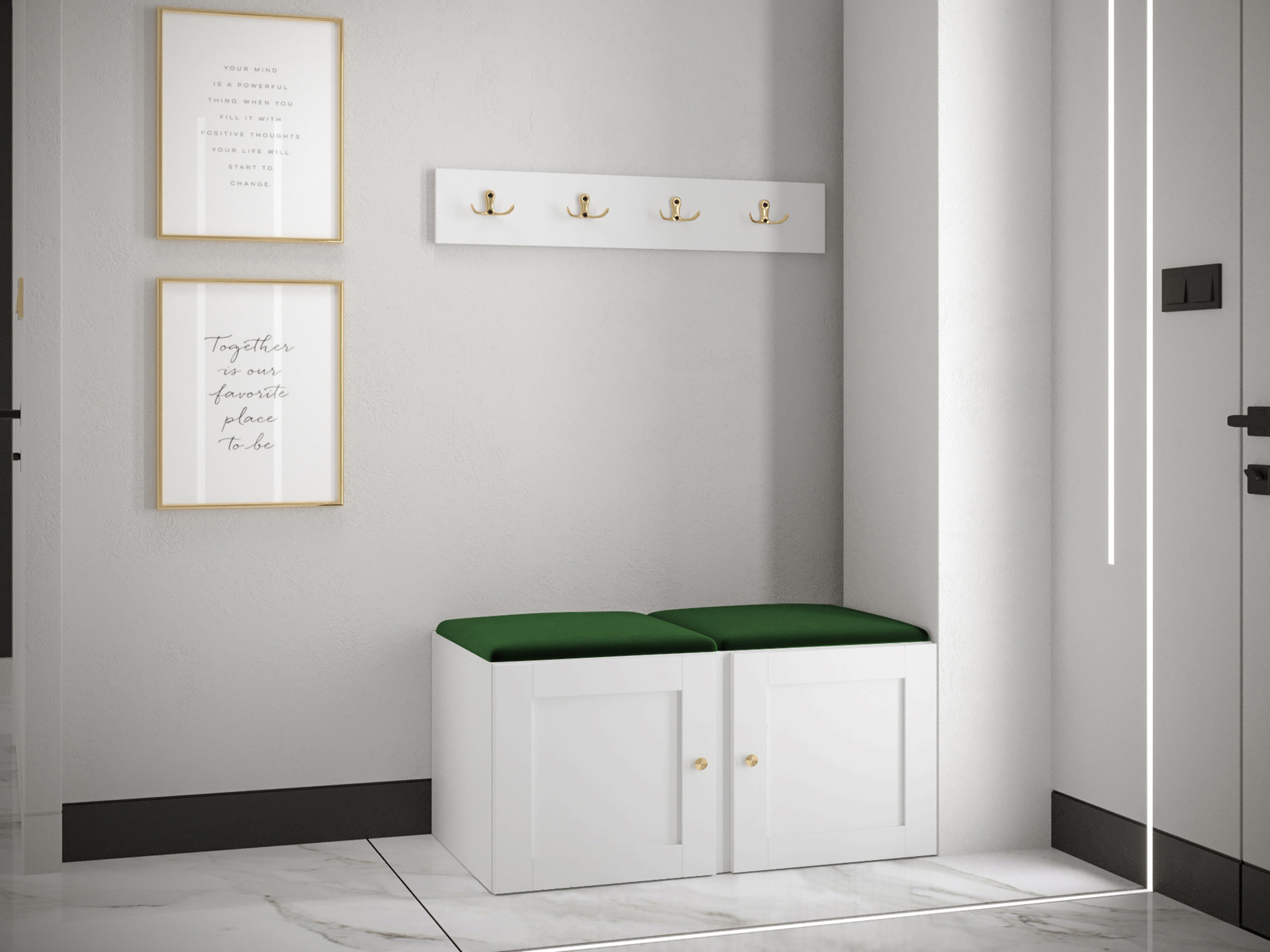 Meuble d'entrée Hartford 376 (Polo 889)