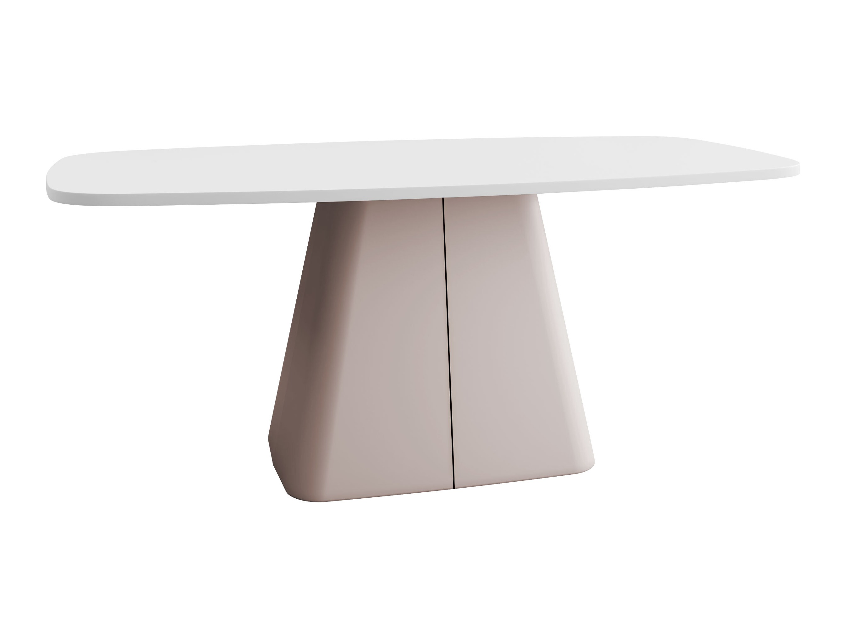Table basse Oswego 158 (Blanc + Cachemire)