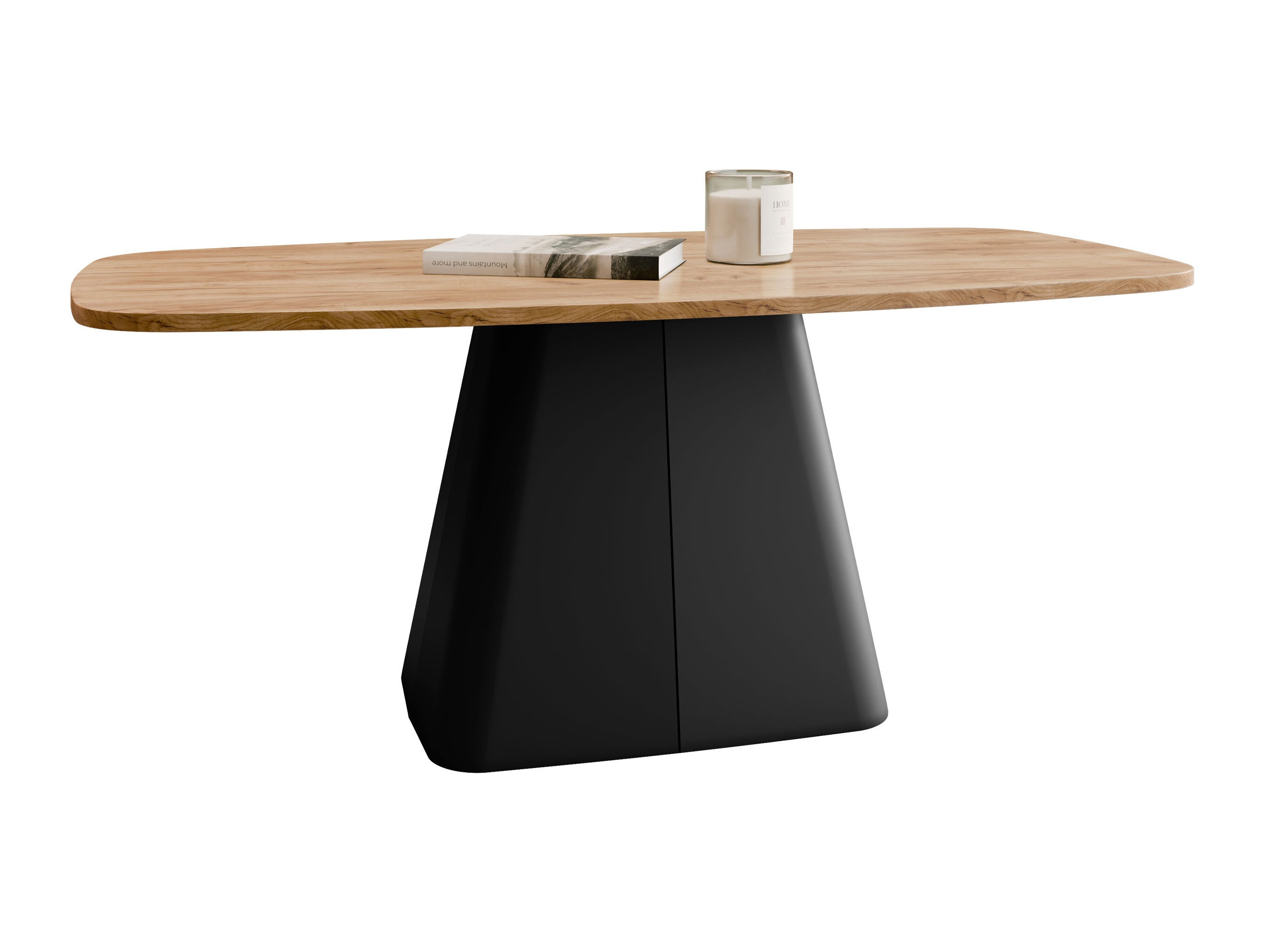 Table basse Oswego 158 (Chêne doré artisanal)