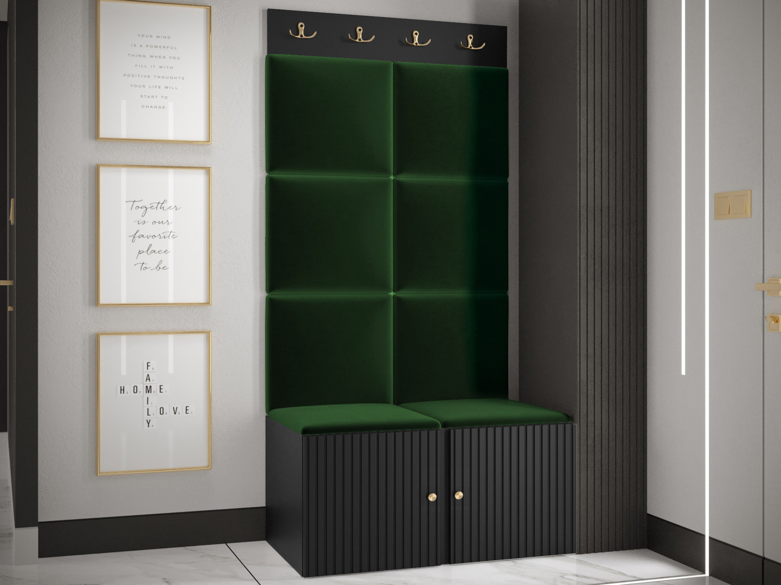 Meuble d'entrée Hartford 383 (Polo 889)